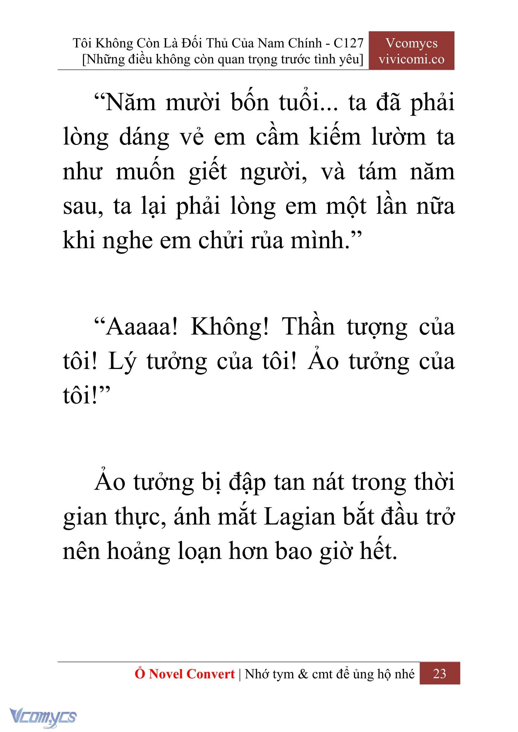 [Novel] Tôi Không Còn Là Đối Thủ Của Nam Chính Chapter  127 - 25