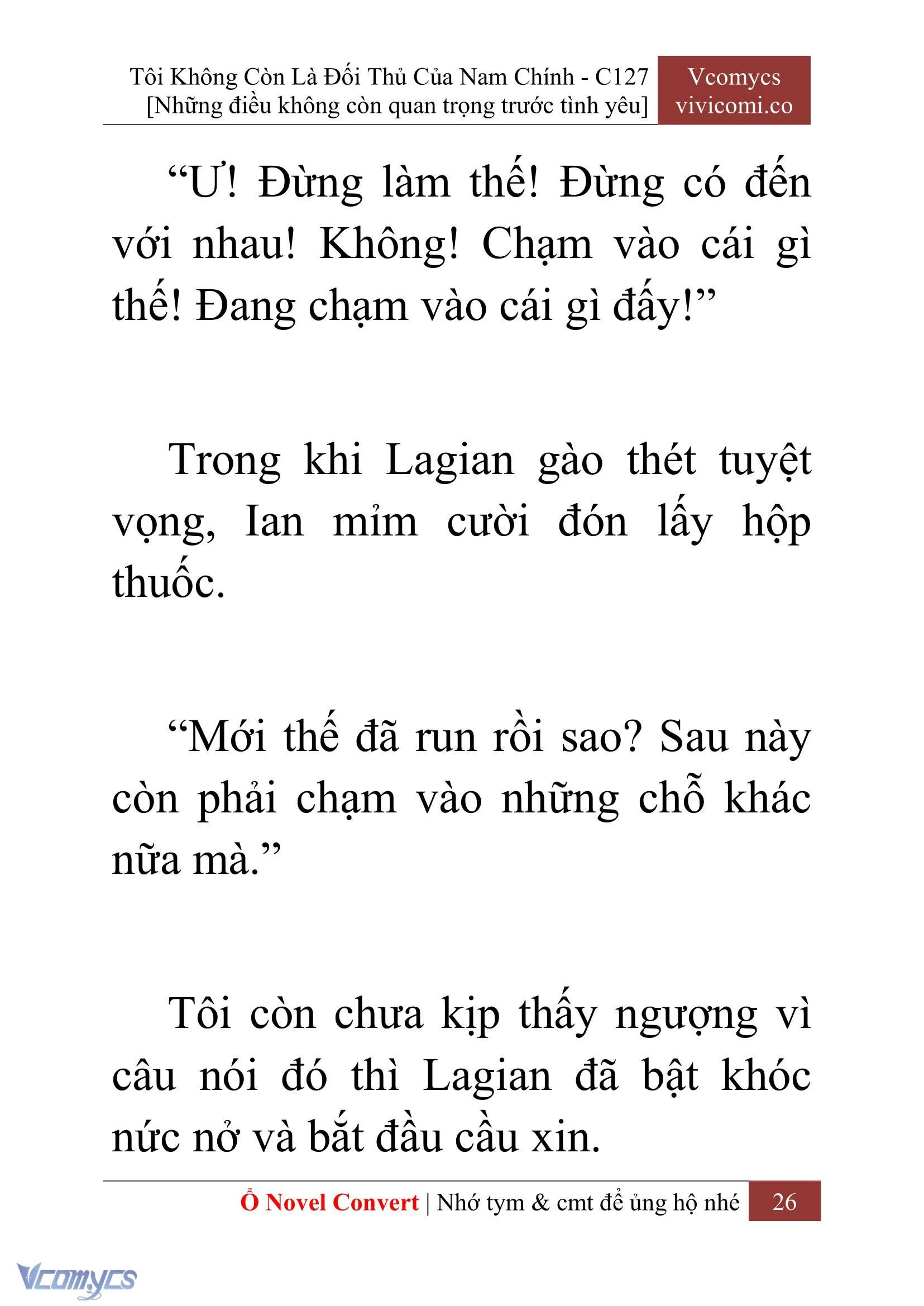 [Novel] Tôi Không Còn Là Đối Thủ Của Nam Chính Chapter  127 - 28