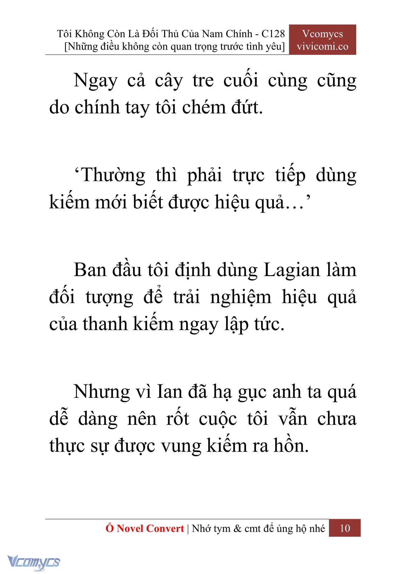 [Novel] Tôi Không Còn Là Đối Thủ Của Nam Chính Chapter  128 - 12