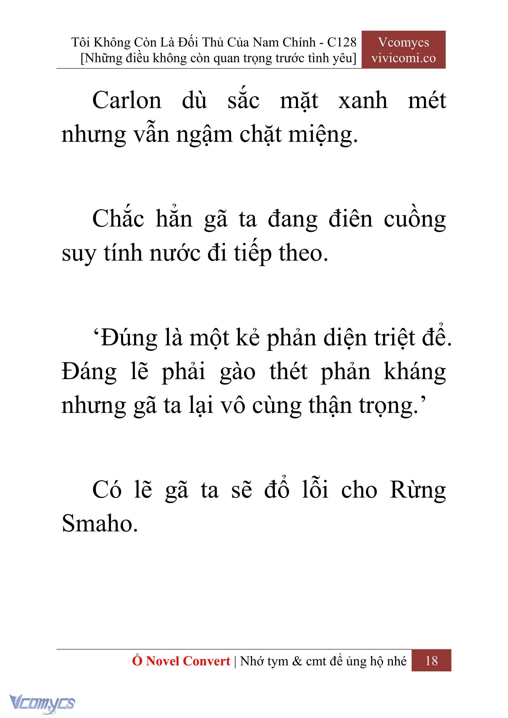 [Novel] Tôi Không Còn Là Đối Thủ Của Nam Chính Chapter  128 - 20