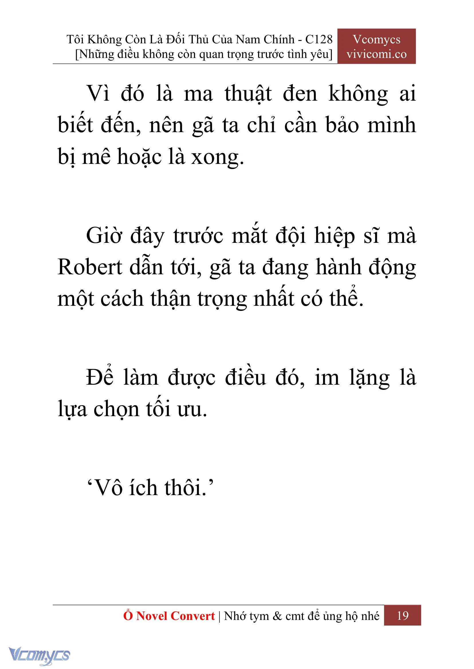 [Novel] Tôi Không Còn Là Đối Thủ Của Nam Chính Chapter  128 - 21
