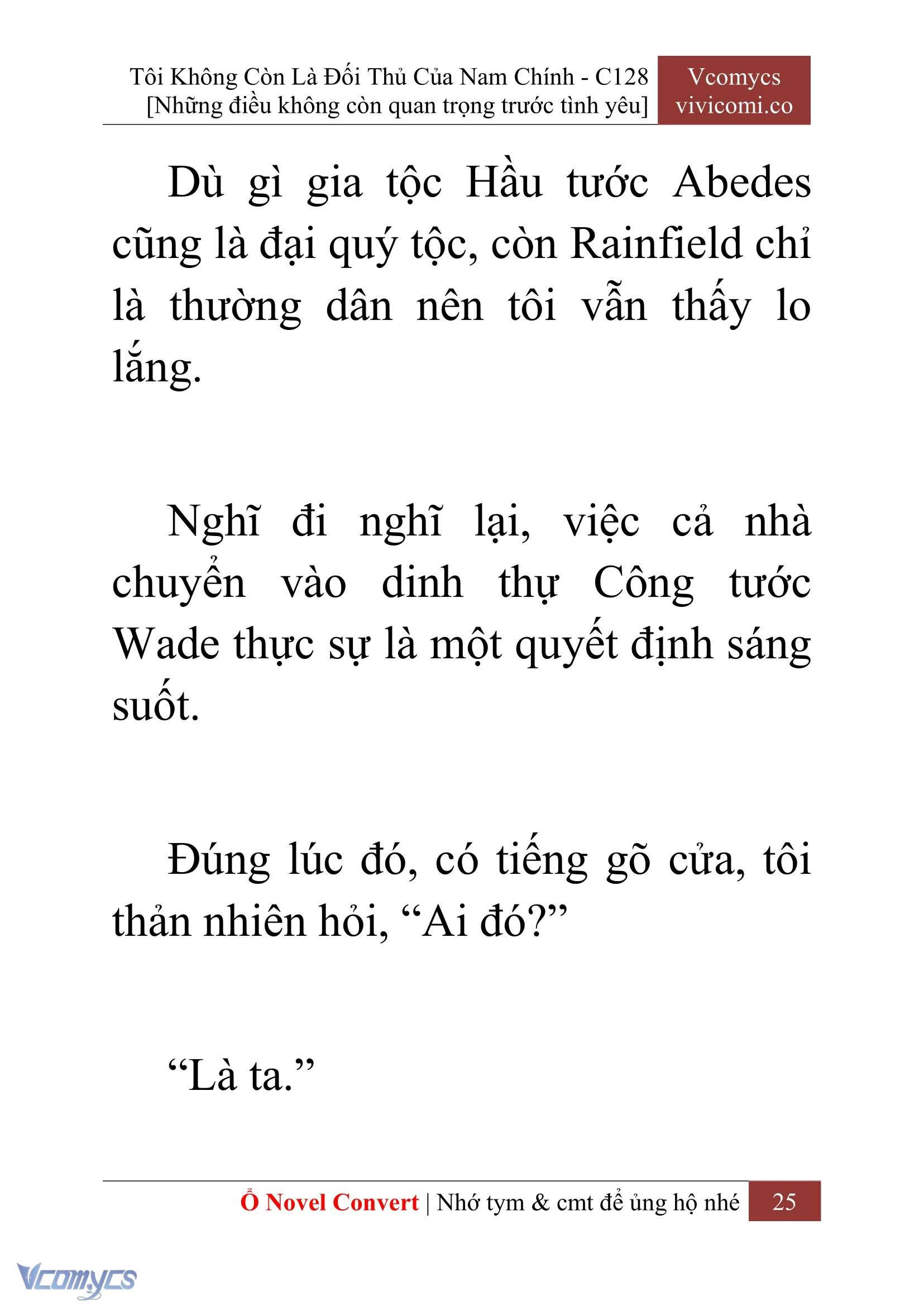 [Novel] Tôi Không Còn Là Đối Thủ Của Nam Chính Chapter  128 - 27
