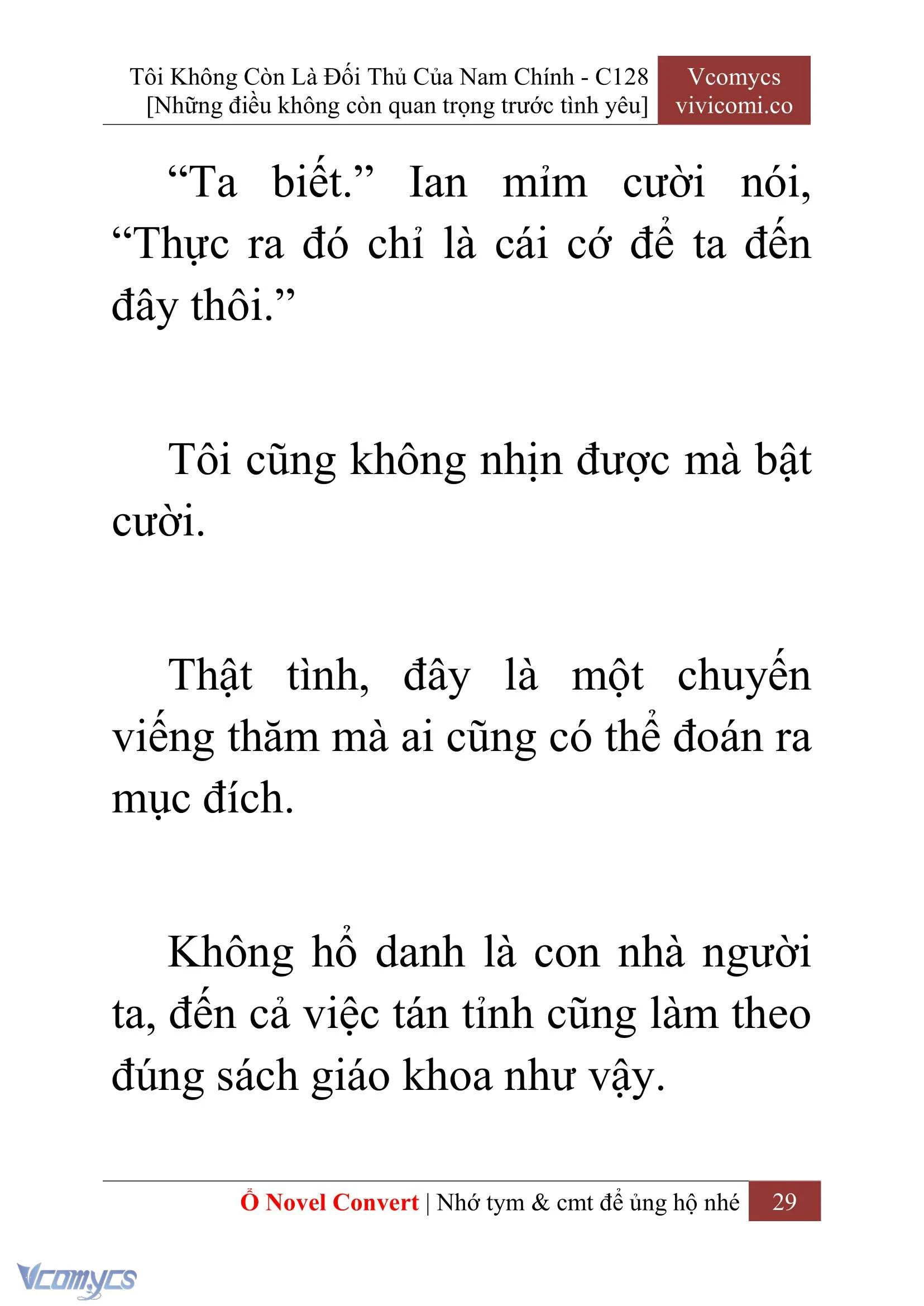 [Novel] Tôi Không Còn Là Đối Thủ Của Nam Chính Chapter  128 - 31