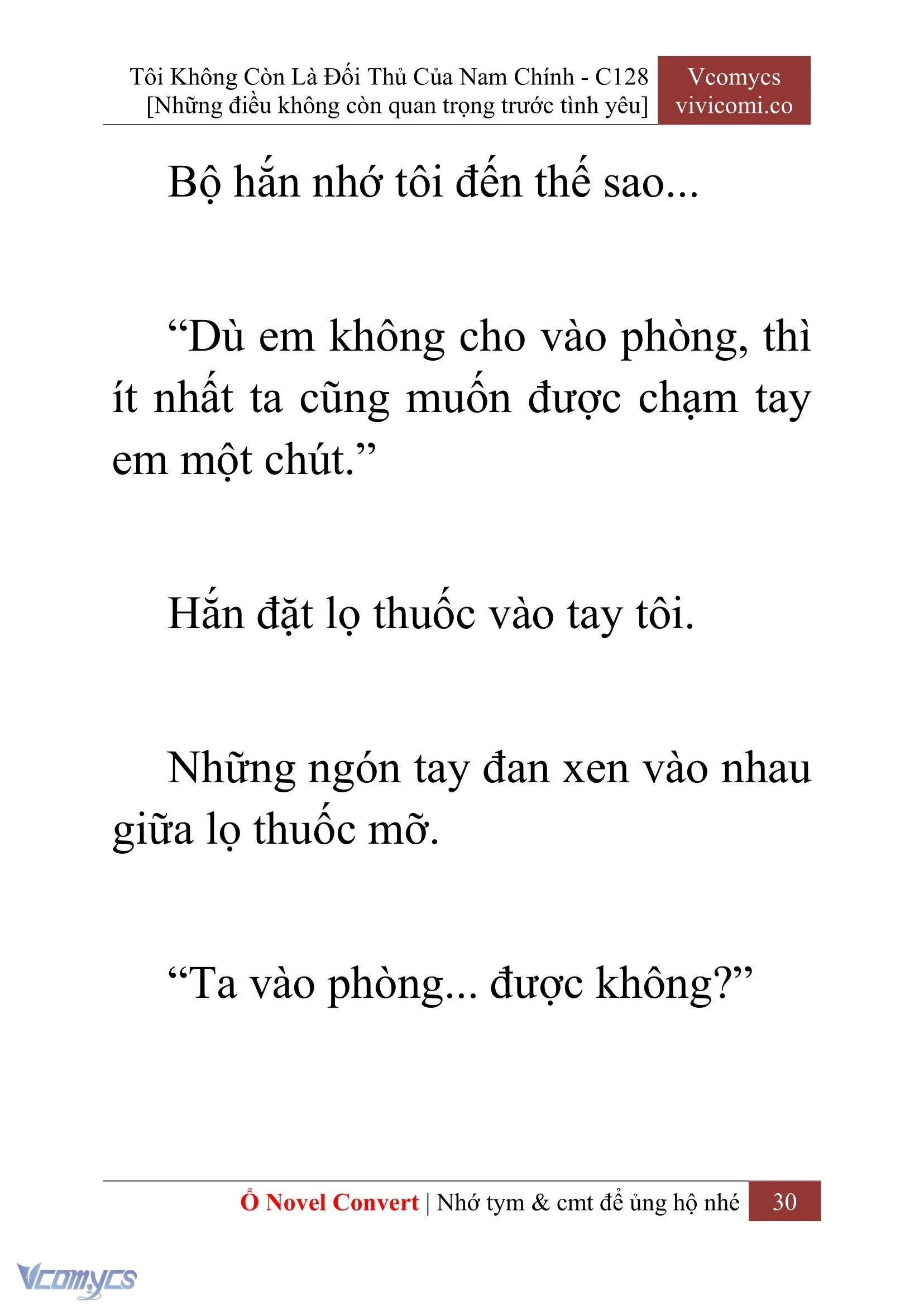 [Novel] Tôi Không Còn Là Đối Thủ Của Nam Chính Chapter  128 - 32
