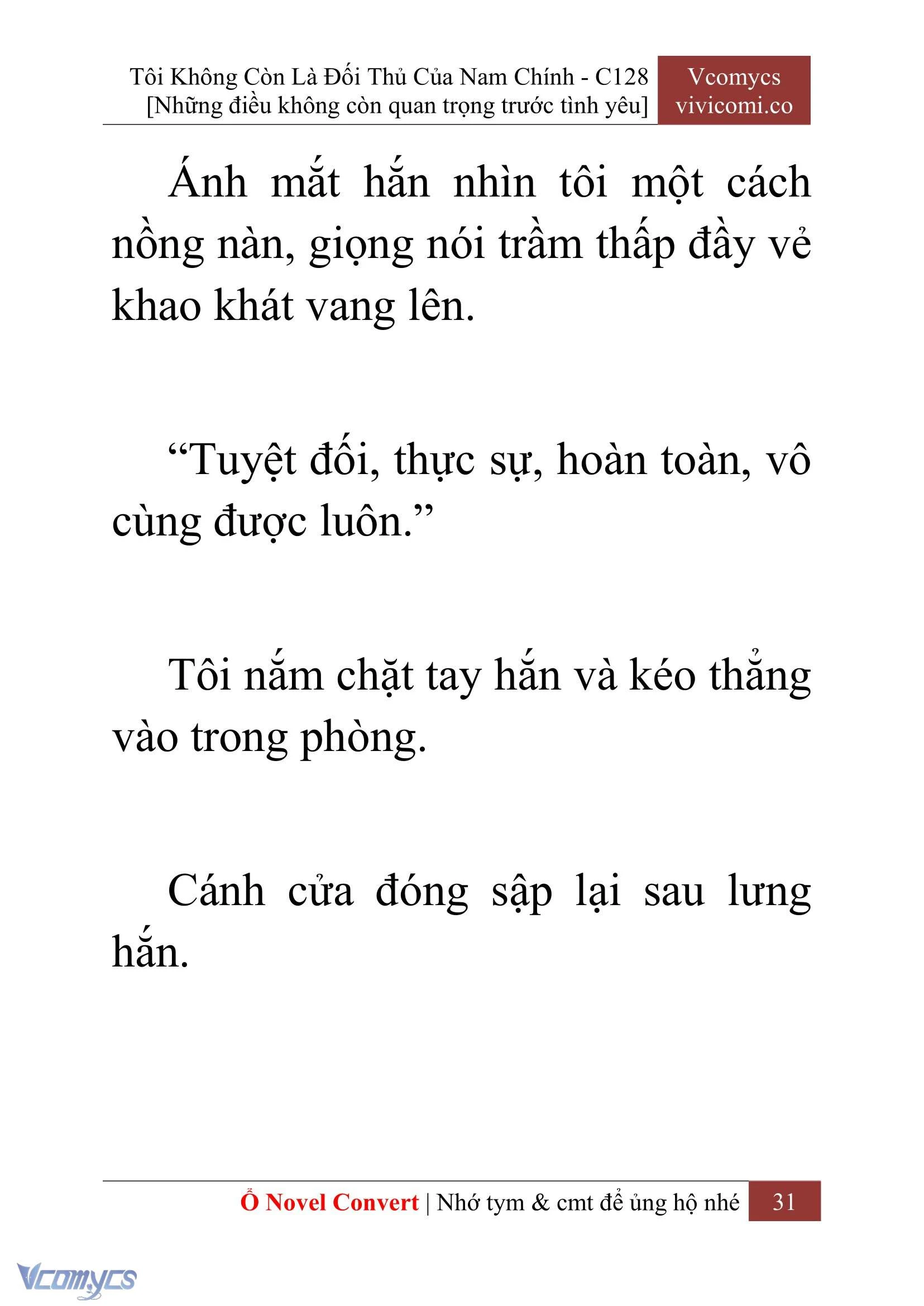 [Novel] Tôi Không Còn Là Đối Thủ Của Nam Chính Chapter  128 - 33