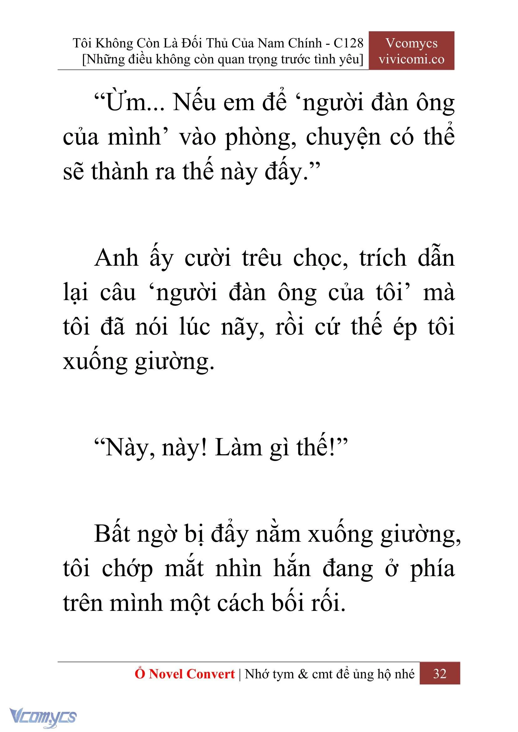 [Novel] Tôi Không Còn Là Đối Thủ Của Nam Chính Chapter  128 - 34