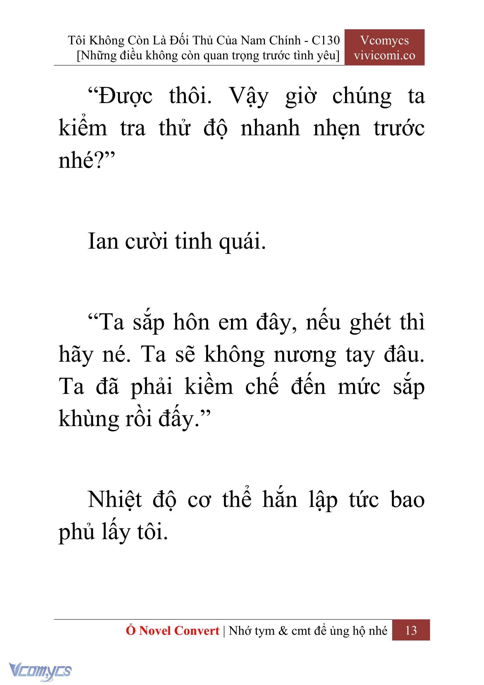 [Novel] Tôi Không Còn Là Đối Thủ Của Nam Chính Chapter  130 - 15