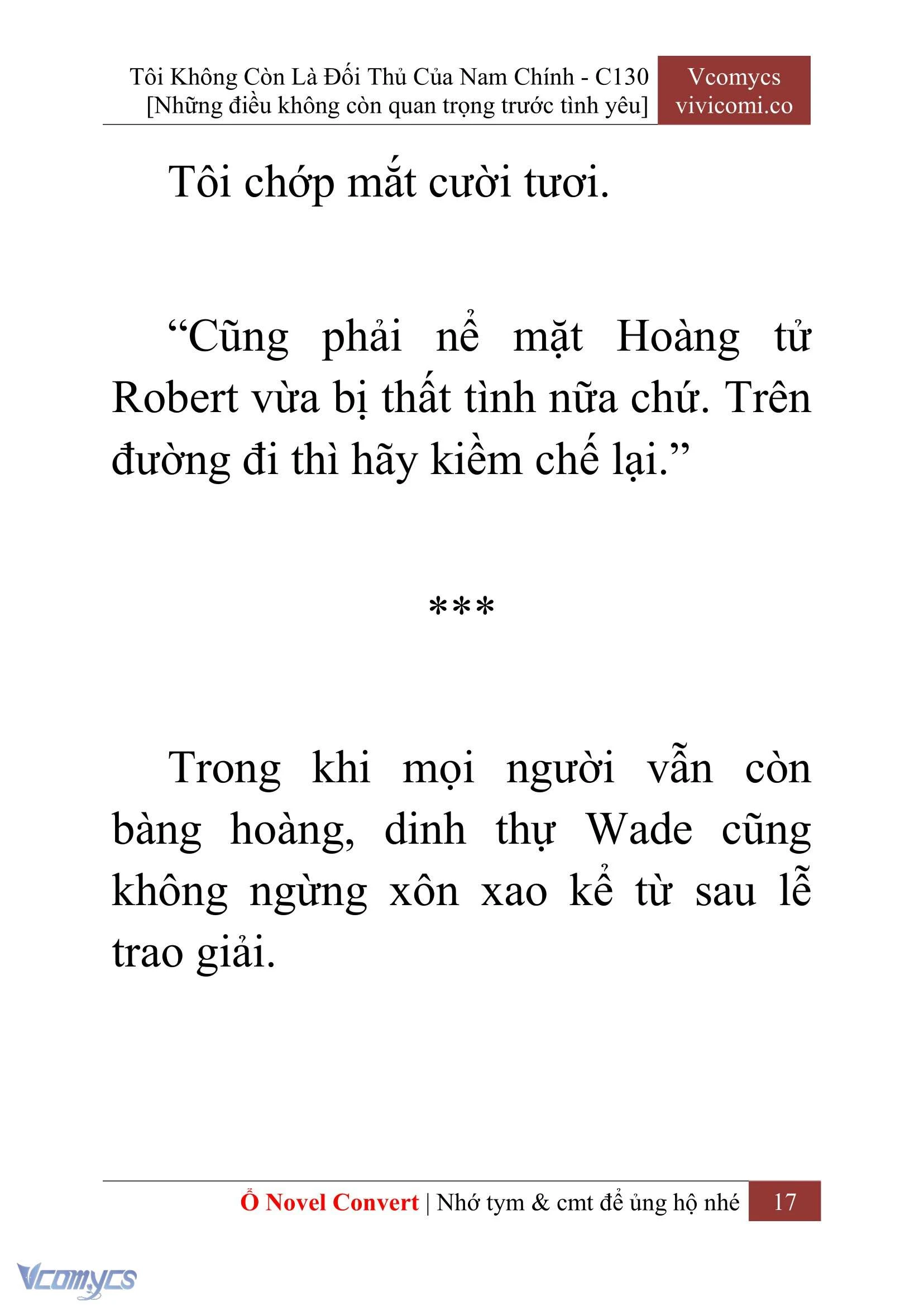 [Novel] Tôi Không Còn Là Đối Thủ Của Nam Chính Chapter  130 - 19