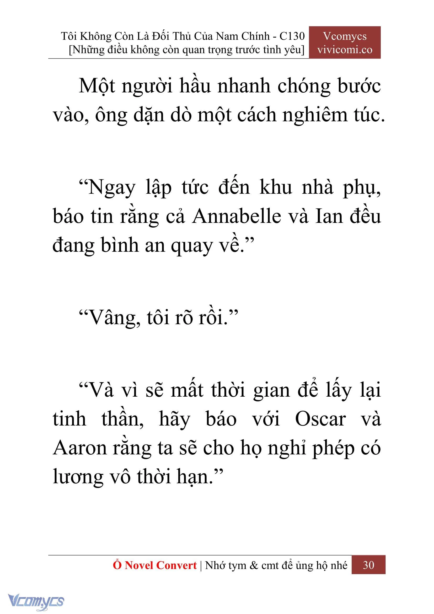 [Novel] Tôi Không Còn Là Đối Thủ Của Nam Chính Chapter  130 - 32