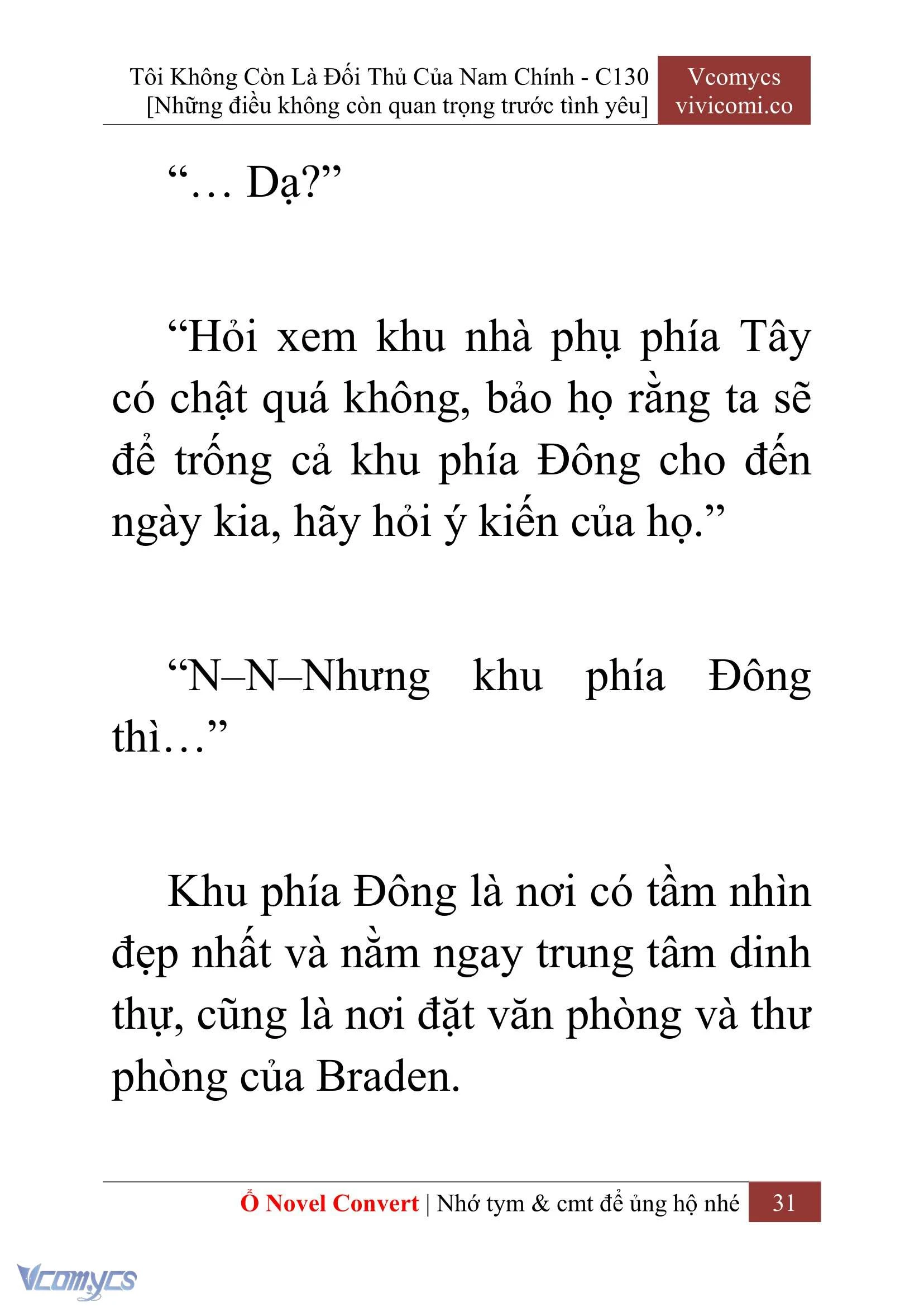 [Novel] Tôi Không Còn Là Đối Thủ Của Nam Chính Chapter  130 - 33