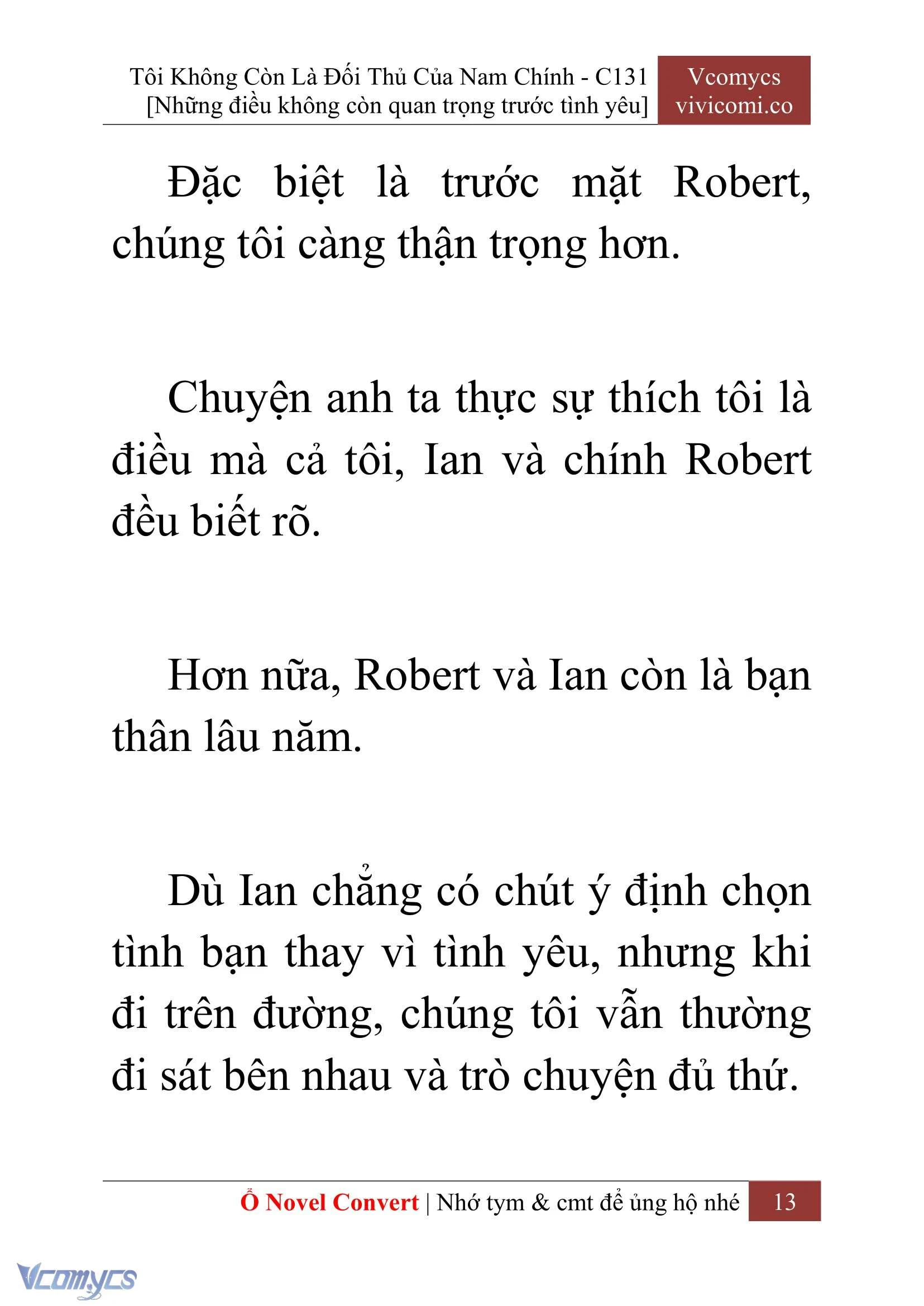 [Novel] Tôi Không Còn Là Đối Thủ Của Nam Chính Chapter  131 - 15