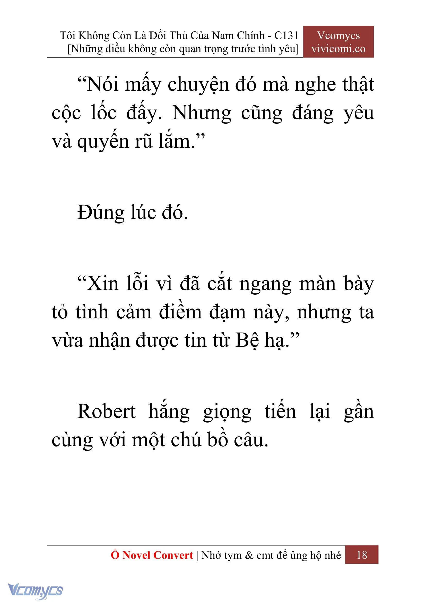 [Novel] Tôi Không Còn Là Đối Thủ Của Nam Chính Chapter  131 - 20