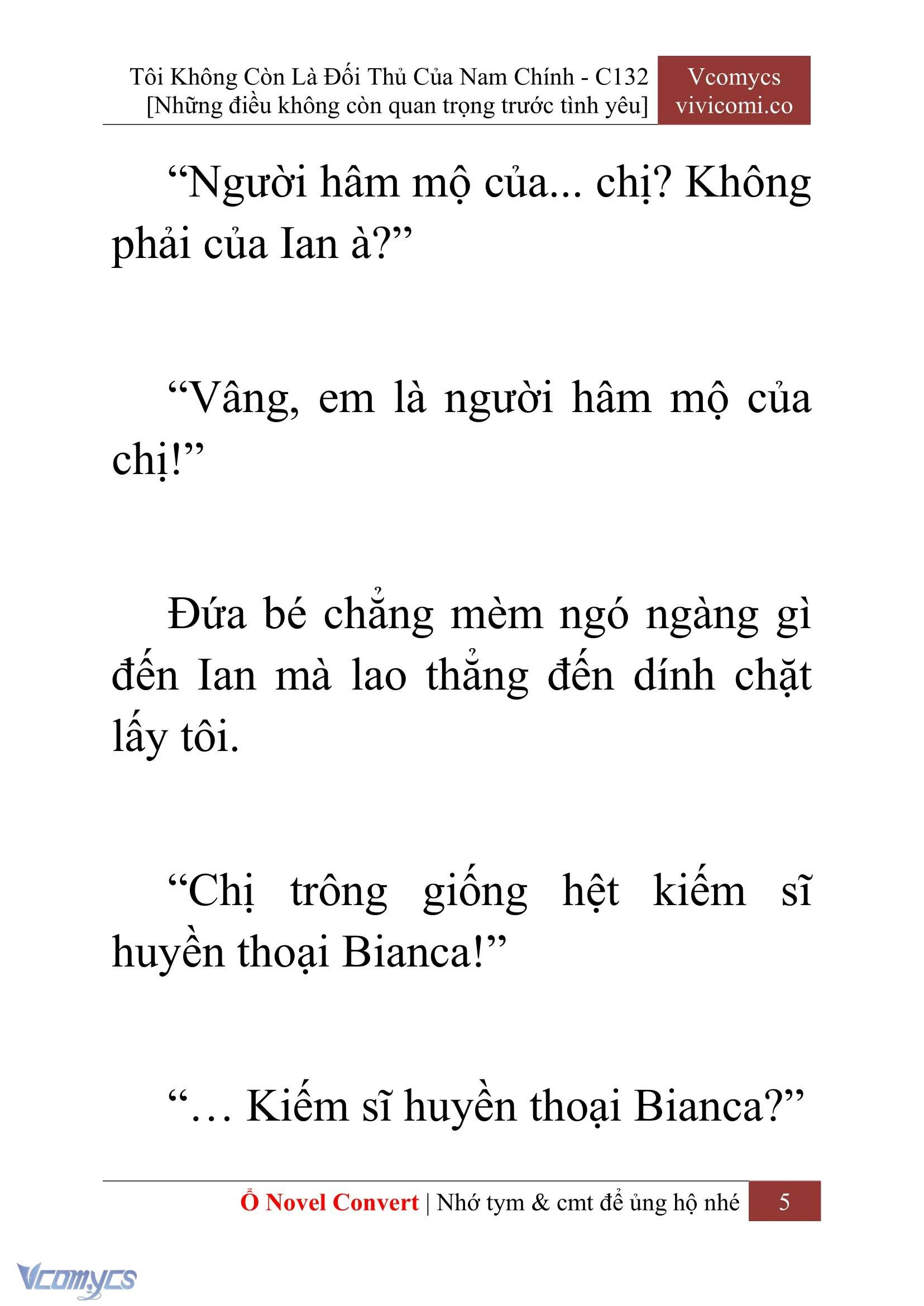[Novel] Tôi Không Còn Là Đối Thủ Của Nam Chính Chapter  132 - 7