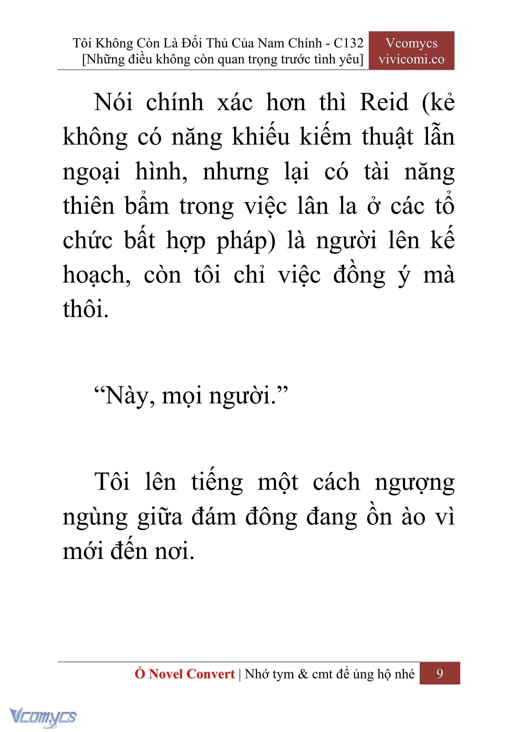 [Novel] Tôi Không Còn Là Đối Thủ Của Nam Chính Chapter  132 - 11