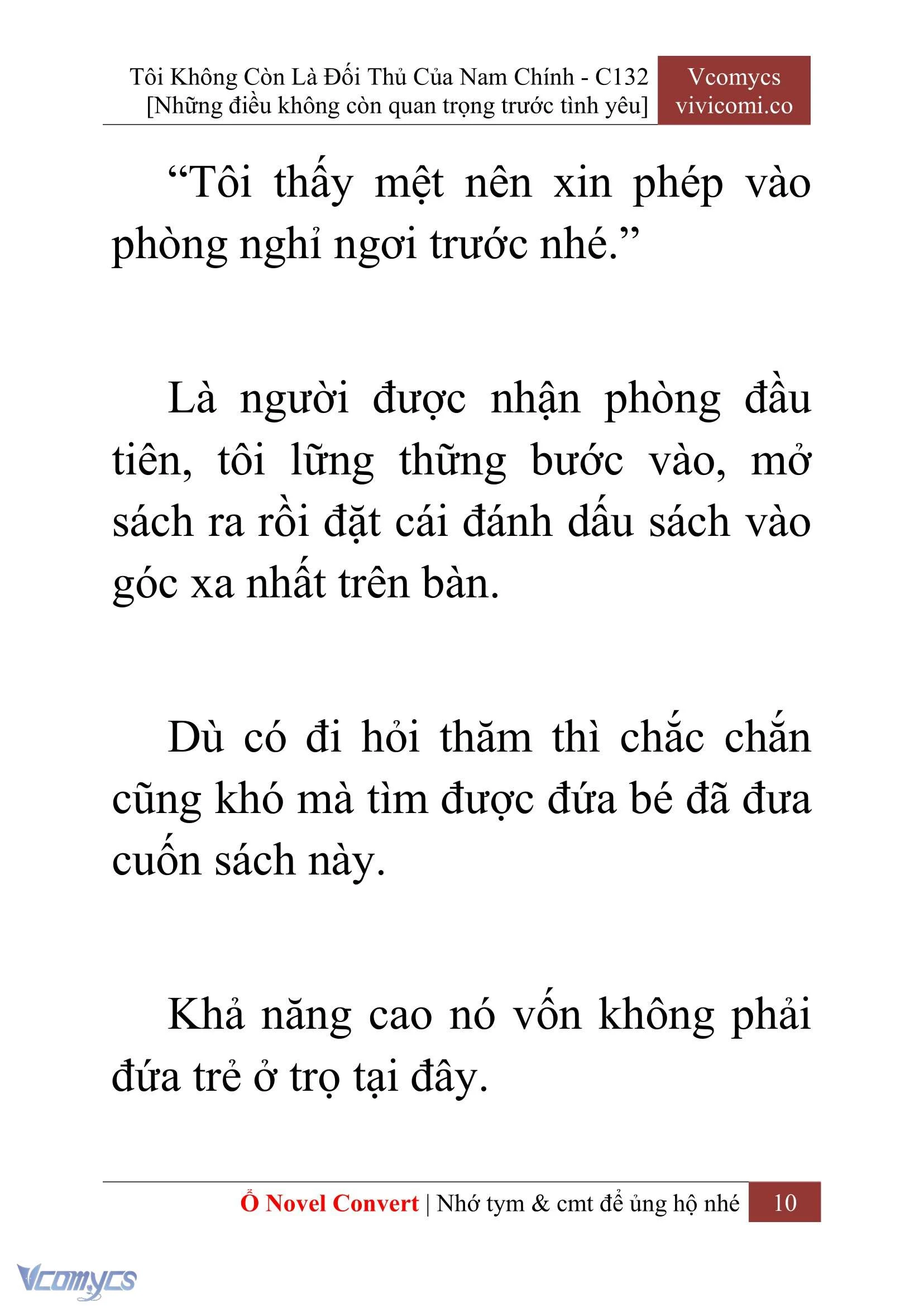 [Novel] Tôi Không Còn Là Đối Thủ Của Nam Chính Chapter  132 - 12
