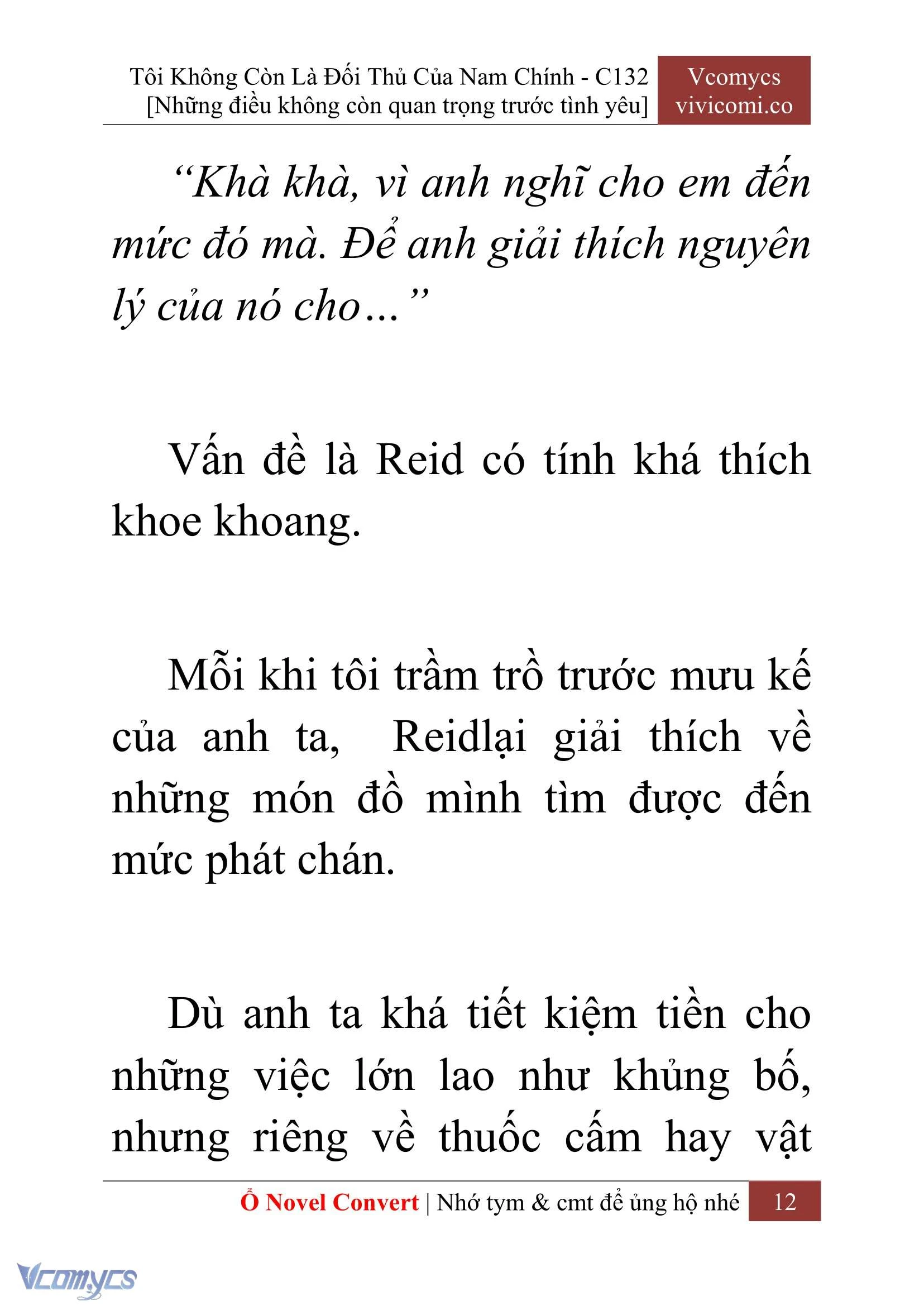 [Novel] Tôi Không Còn Là Đối Thủ Của Nam Chính Chapter  132 - 14