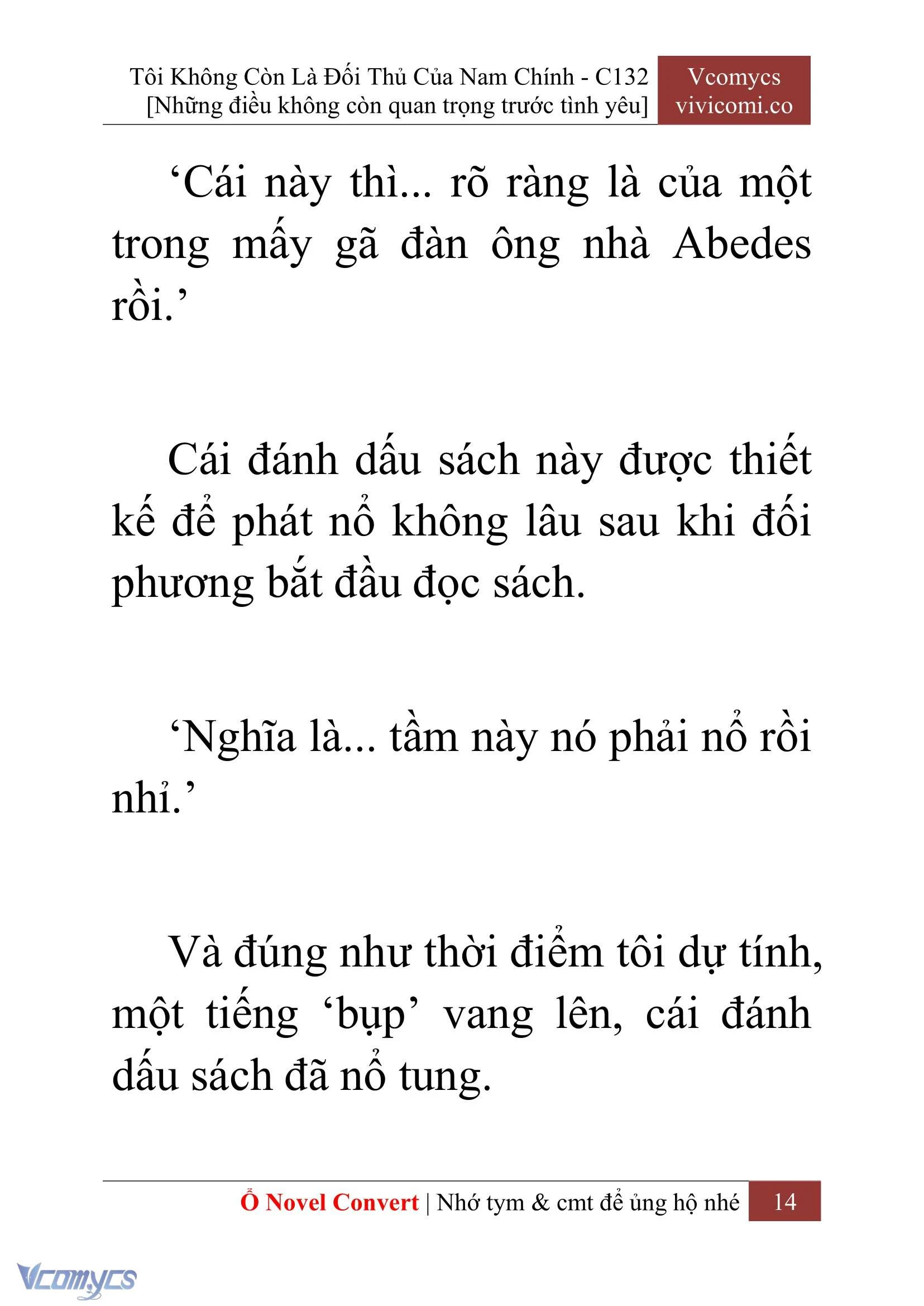 [Novel] Tôi Không Còn Là Đối Thủ Của Nam Chính Chapter  132 - 16
