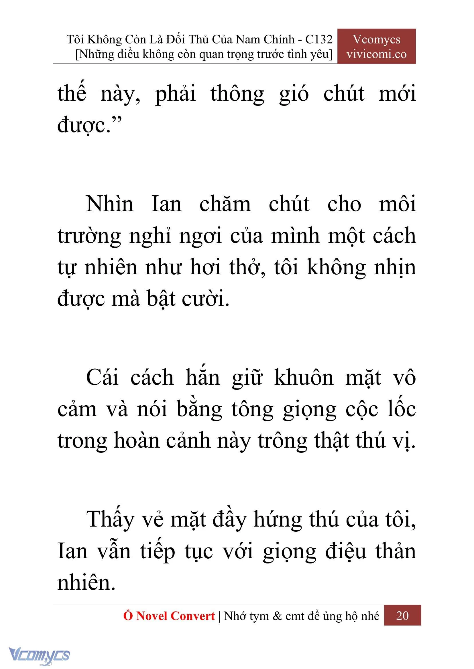 [Novel] Tôi Không Còn Là Đối Thủ Của Nam Chính Chapter  132 - 22