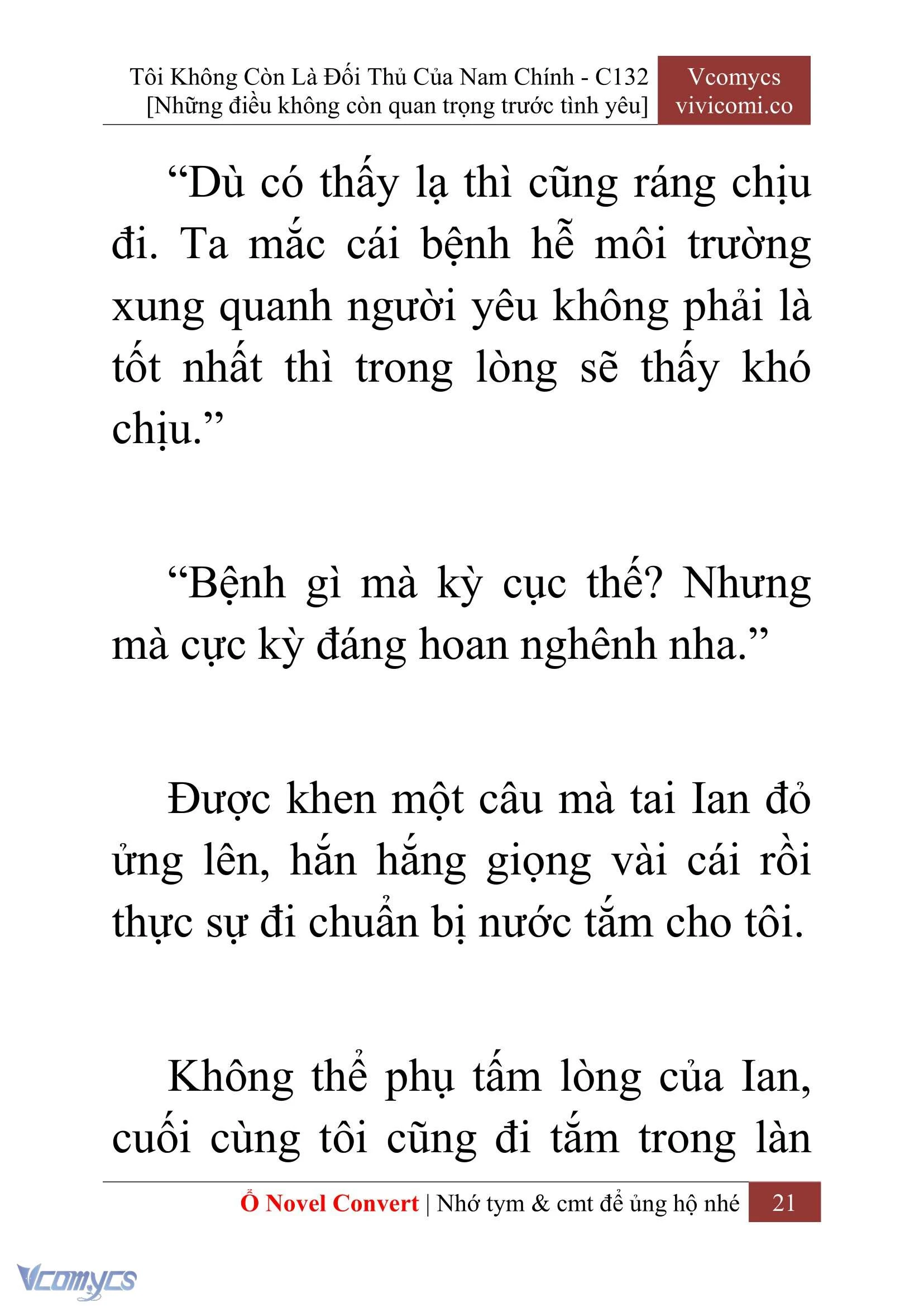 [Novel] Tôi Không Còn Là Đối Thủ Của Nam Chính Chapter  132 - 23