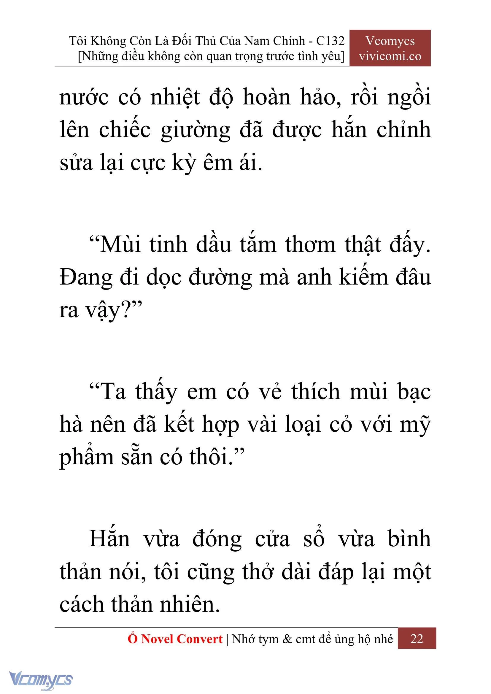[Novel] Tôi Không Còn Là Đối Thủ Của Nam Chính Chapter  132 - 24