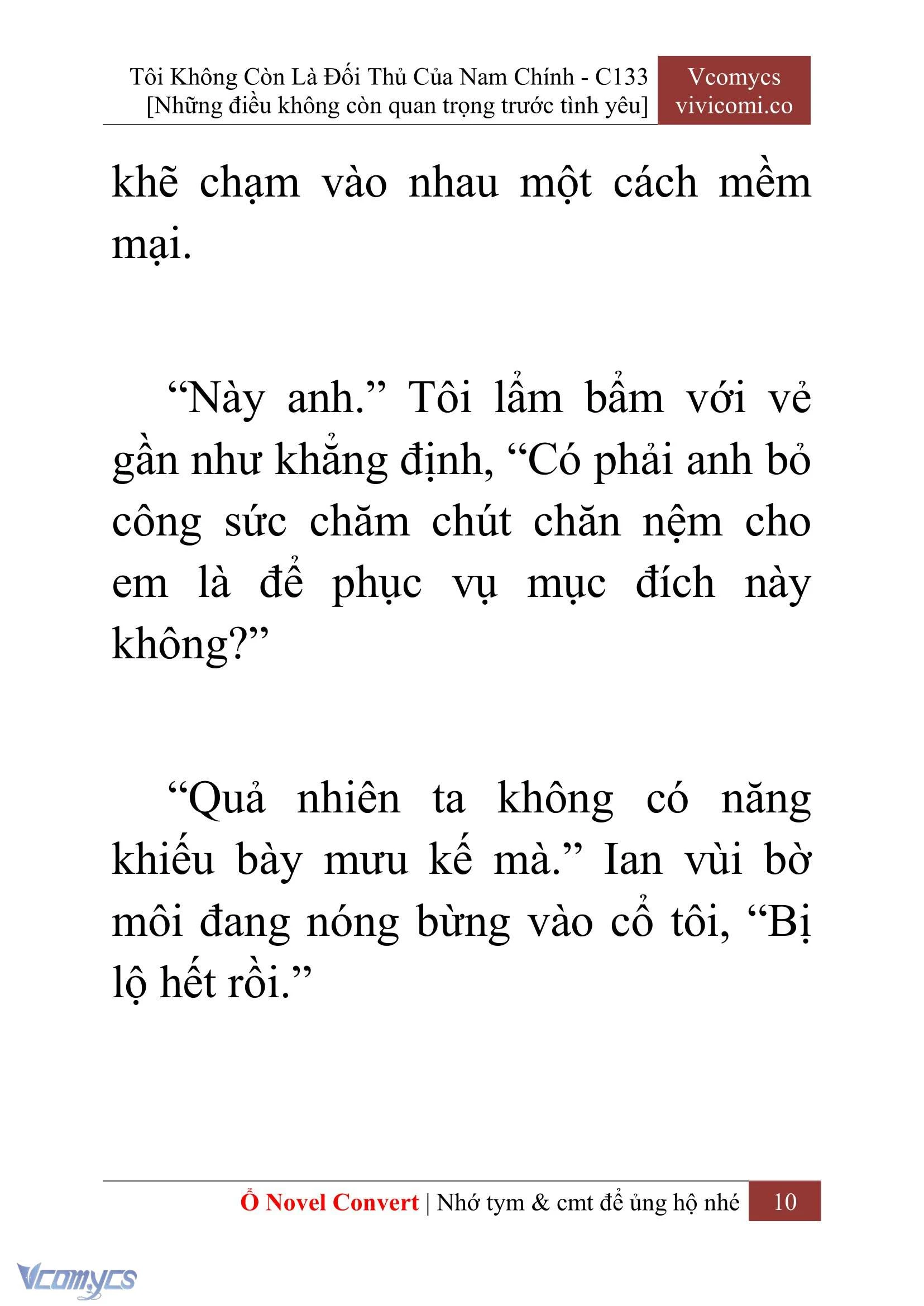[Novel] Tôi Không Còn Là Đối Thủ Của Nam Chính Chapter  133 - 12