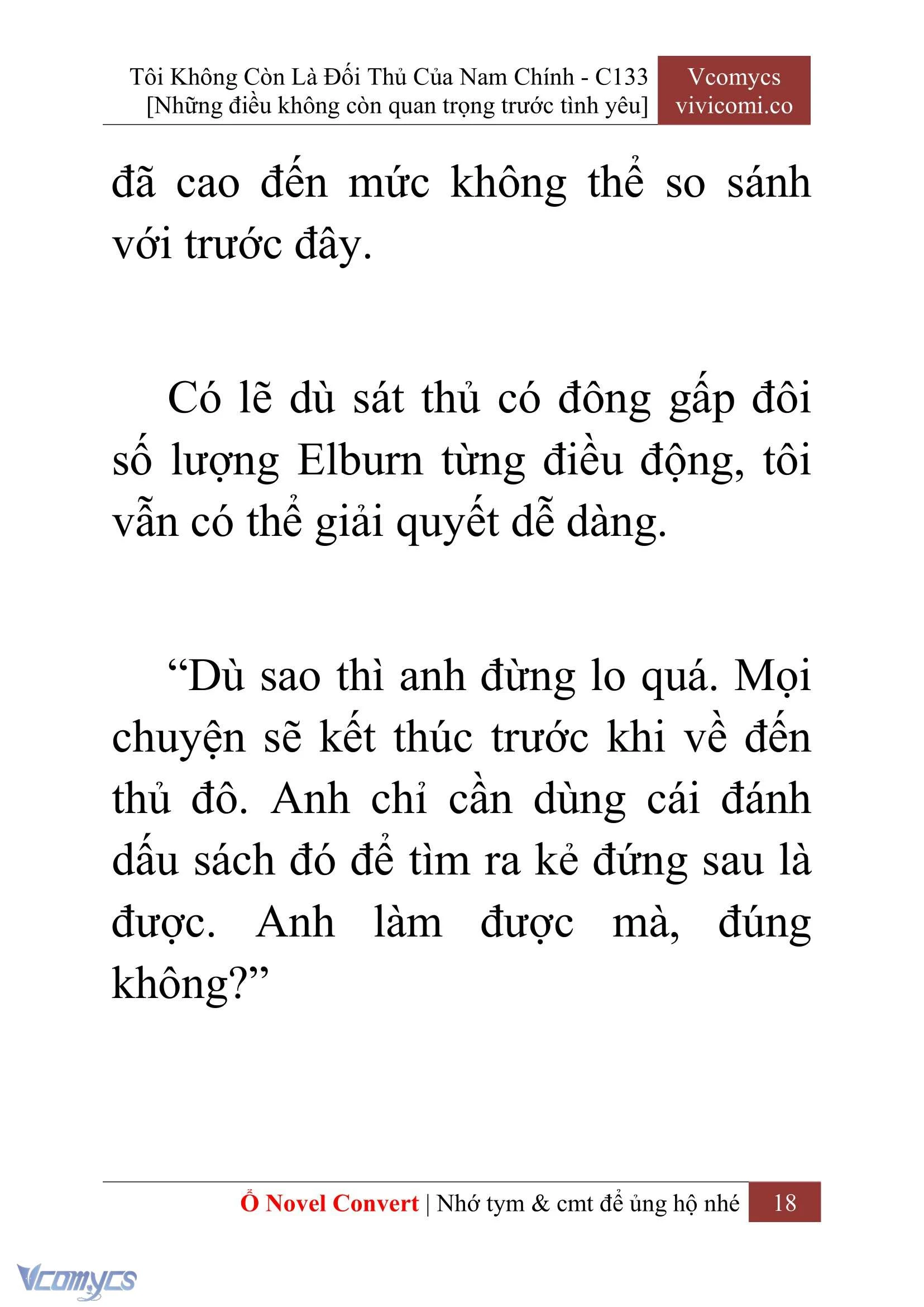 [Novel] Tôi Không Còn Là Đối Thủ Của Nam Chính Chapter  133 - 20