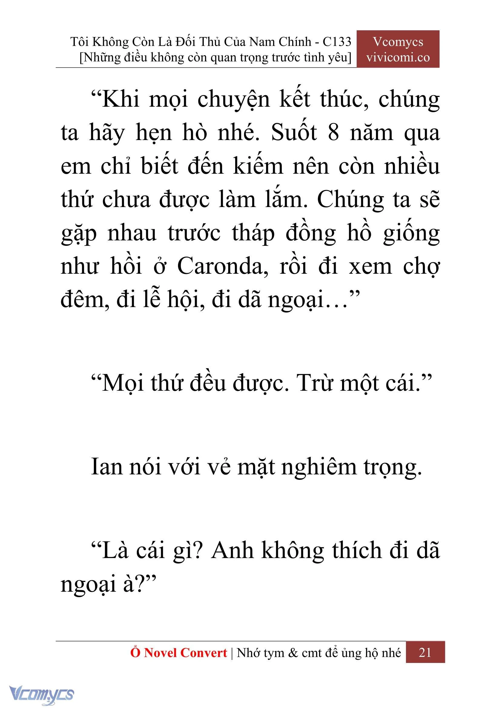 [Novel] Tôi Không Còn Là Đối Thủ Của Nam Chính Chapter  133 - 23