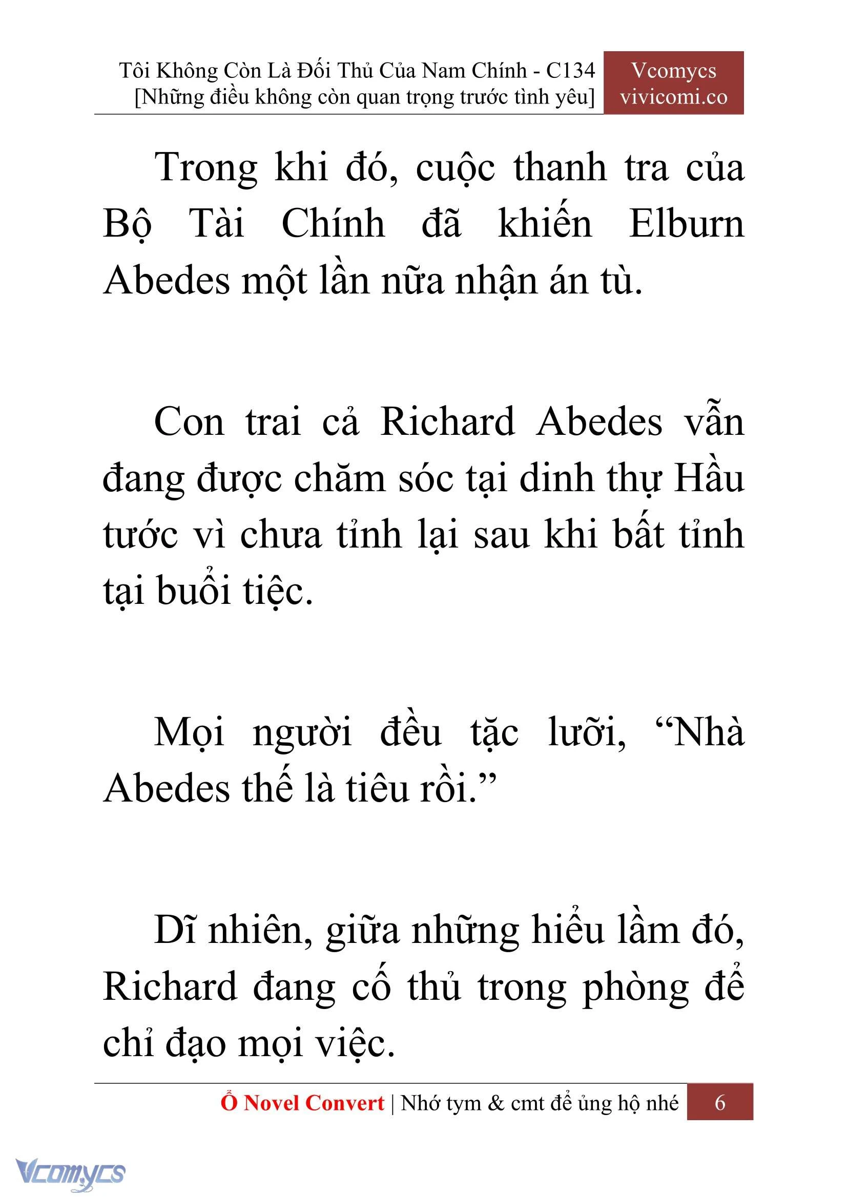 [Novel] Tôi Không Còn Là Đối Thủ Của Nam Chính Chapter  134 - 8