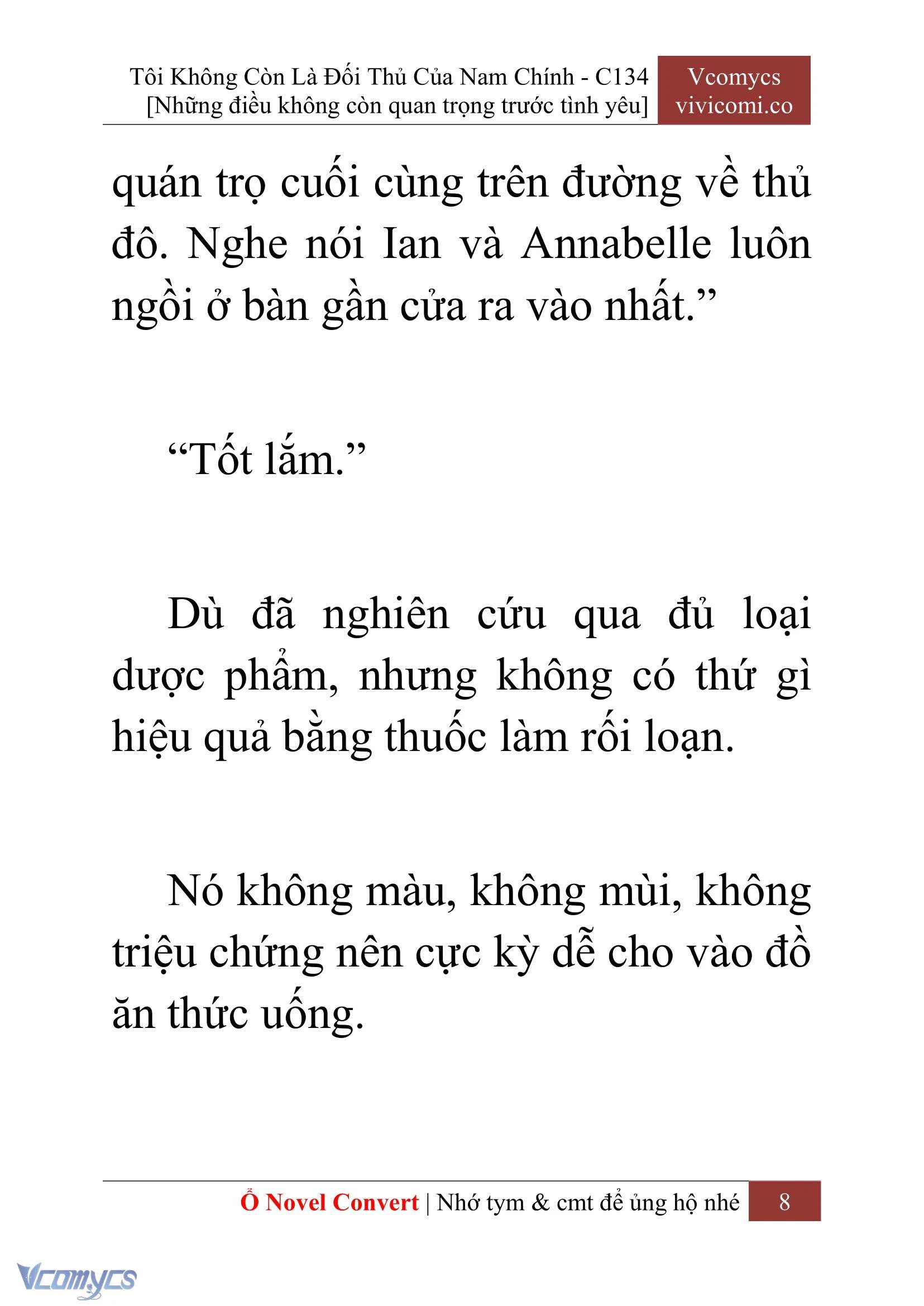 [Novel] Tôi Không Còn Là Đối Thủ Của Nam Chính Chapter  134 - 10