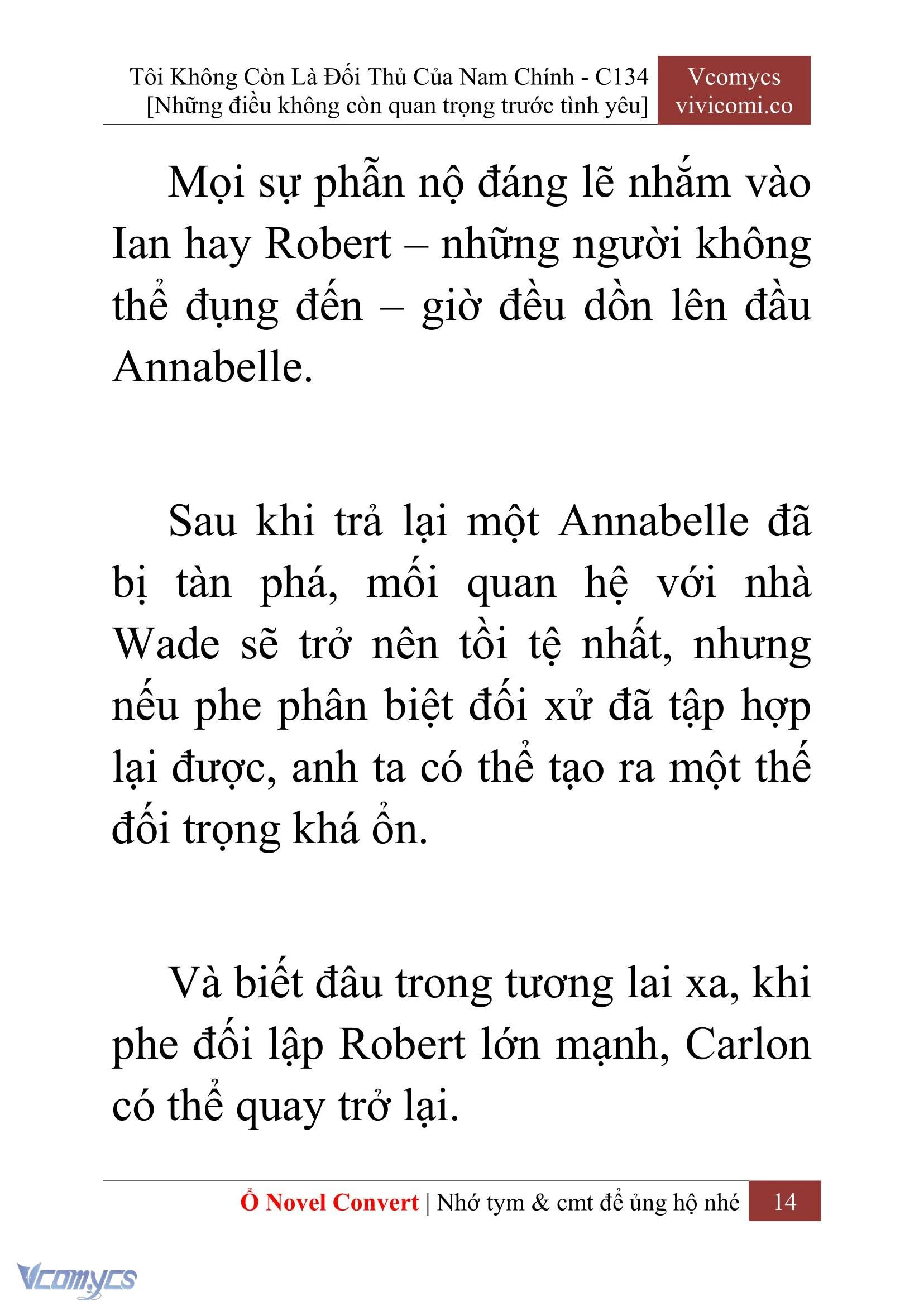 [Novel] Tôi Không Còn Là Đối Thủ Của Nam Chính Chapter  134 - 16
