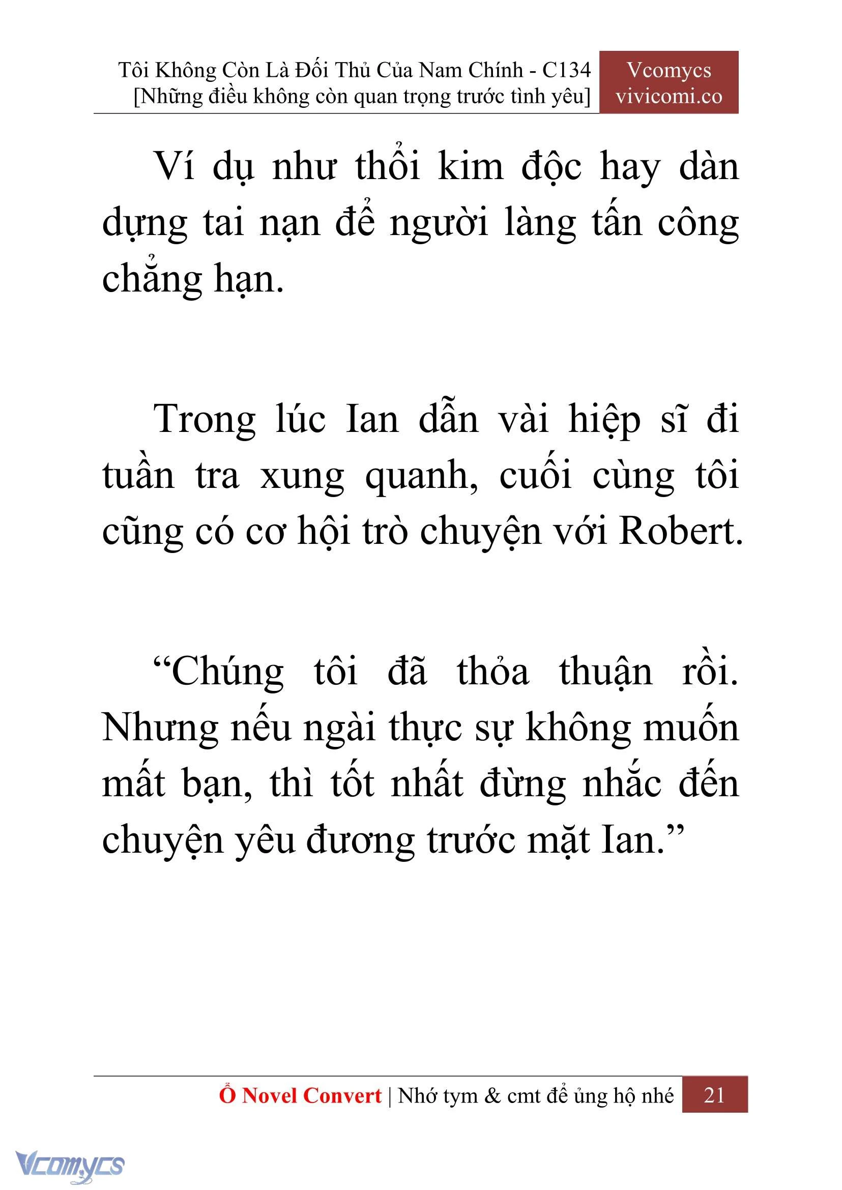 [Novel] Tôi Không Còn Là Đối Thủ Của Nam Chính Chapter  134 - 23