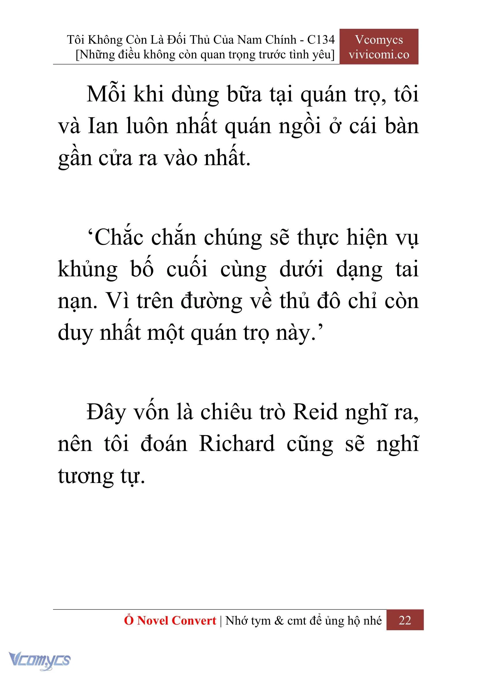 [Novel] Tôi Không Còn Là Đối Thủ Của Nam Chính Chapter  134 - 24
