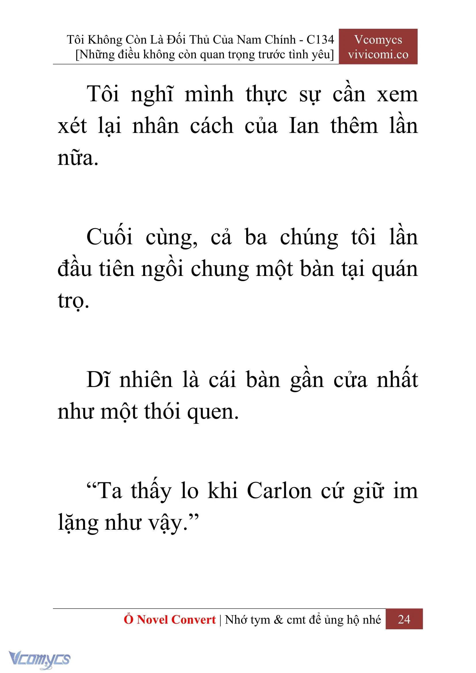 [Novel] Tôi Không Còn Là Đối Thủ Của Nam Chính Chapter  134 - 26