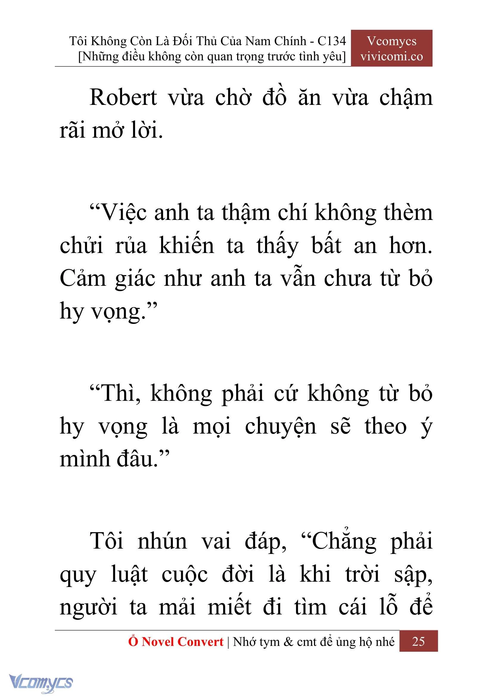 [Novel] Tôi Không Còn Là Đối Thủ Của Nam Chính Chapter  134 - 27