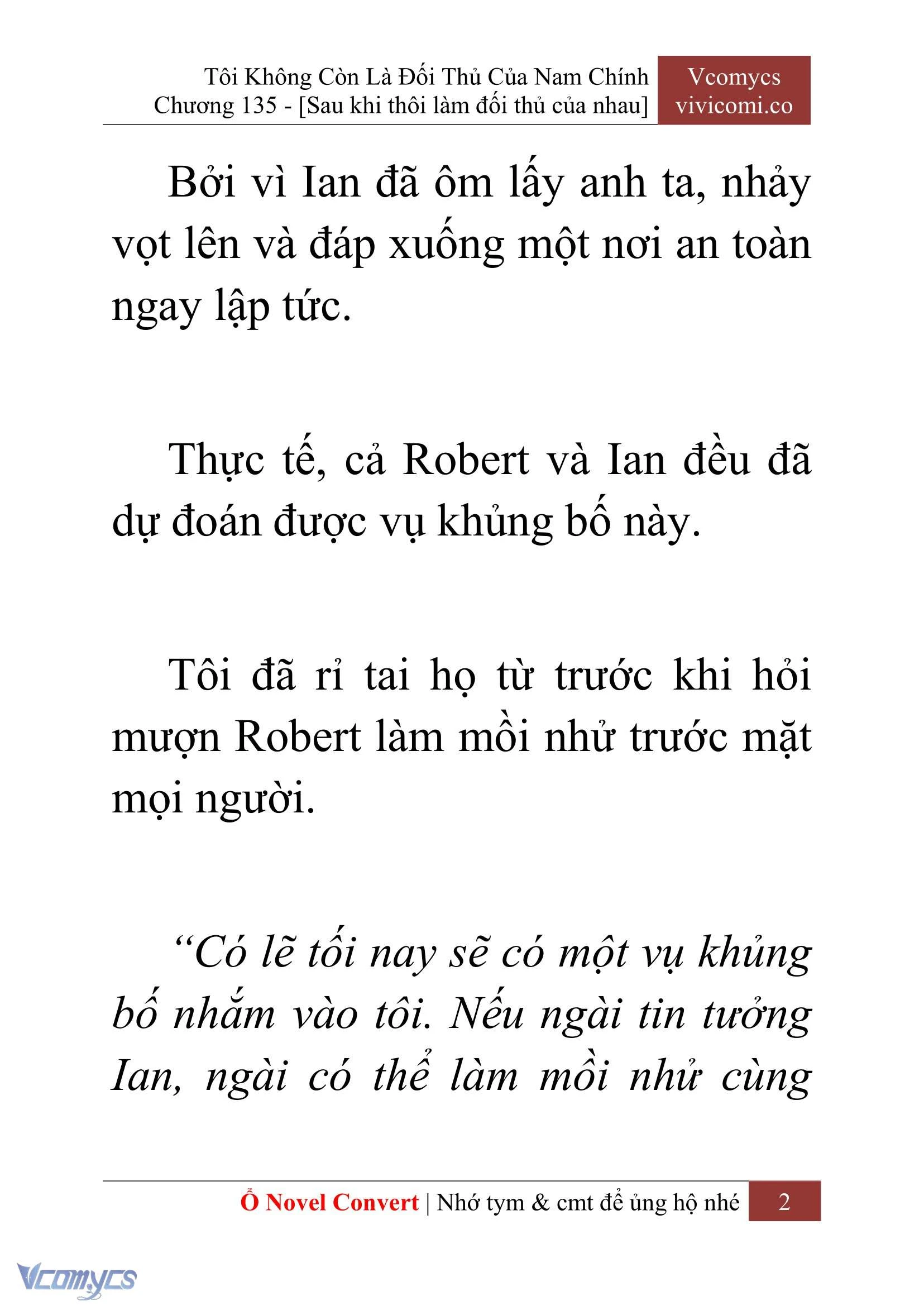 [Novel] Tôi Không Còn Là Đối Thủ Của Nam Chính Chapter  135 - 4