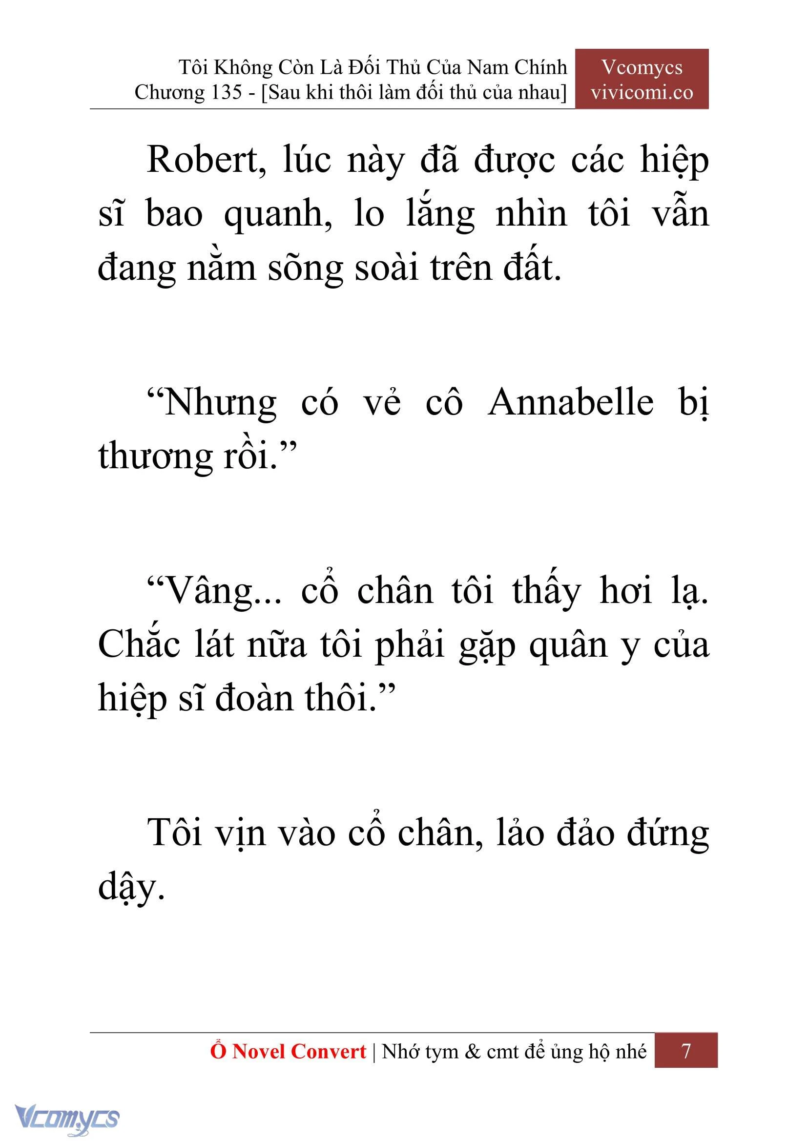 [Novel] Tôi Không Còn Là Đối Thủ Của Nam Chính Chapter  135 - 9