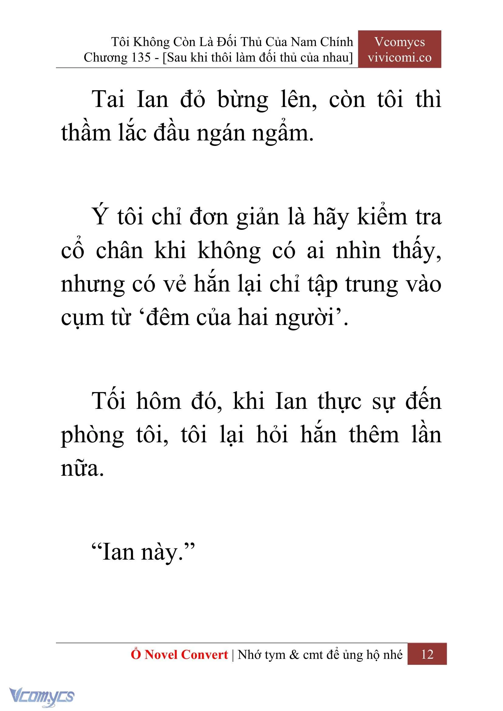 [Novel] Tôi Không Còn Là Đối Thủ Của Nam Chính Chapter  135 - 14