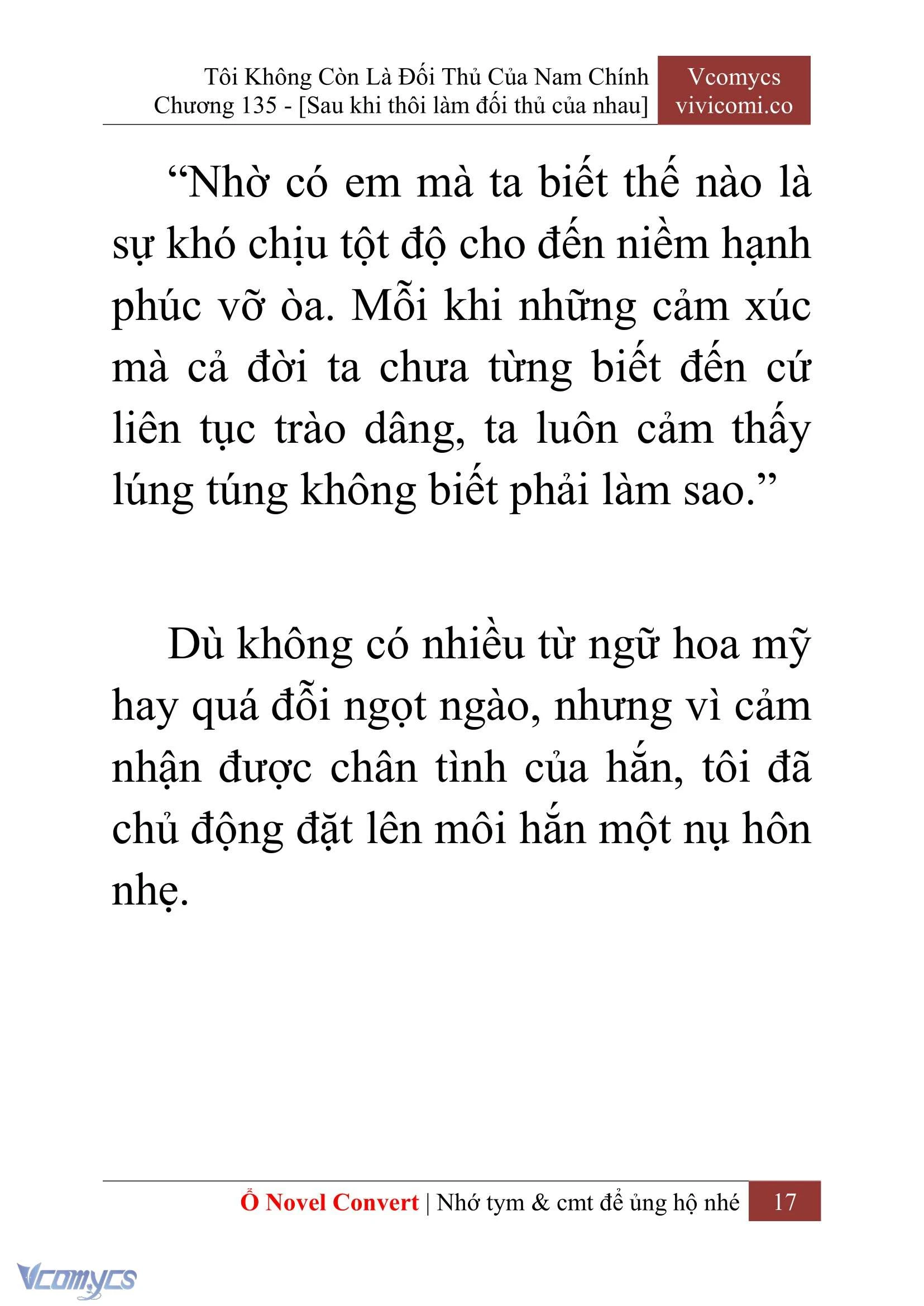 [Novel] Tôi Không Còn Là Đối Thủ Của Nam Chính Chapter  135 - 19