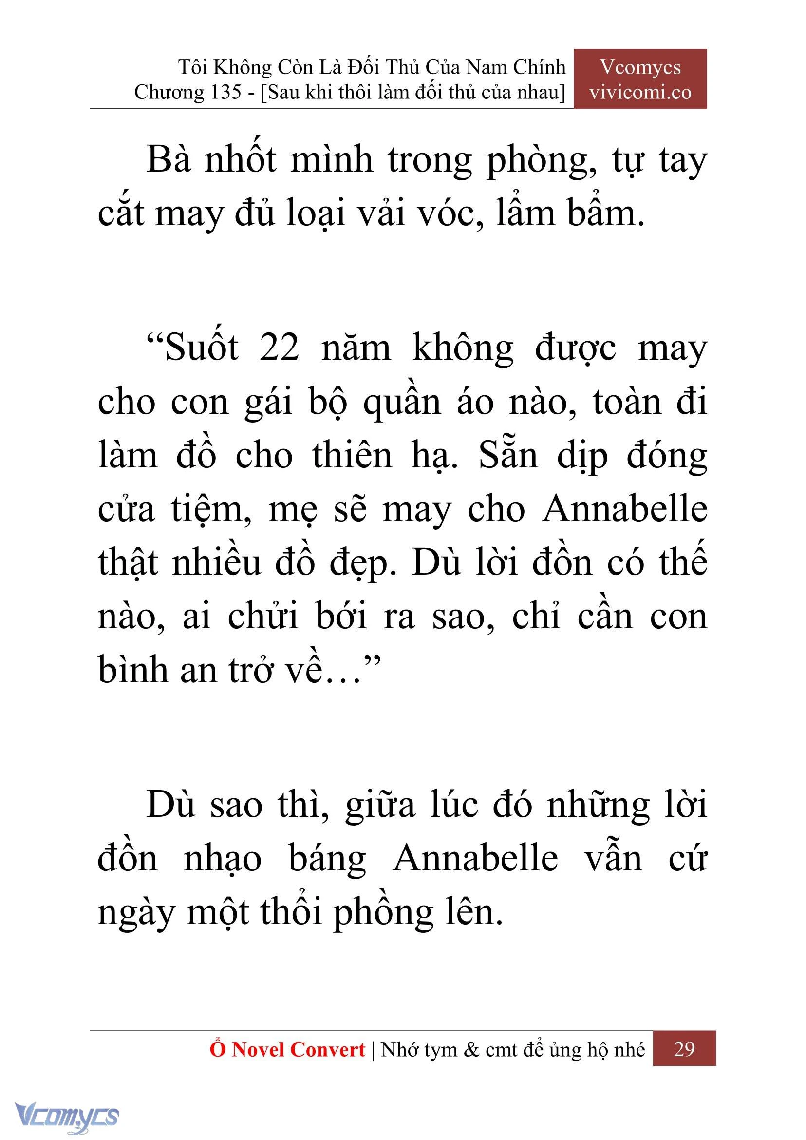 [Novel] Tôi Không Còn Là Đối Thủ Của Nam Chính Chapter  135 - 31