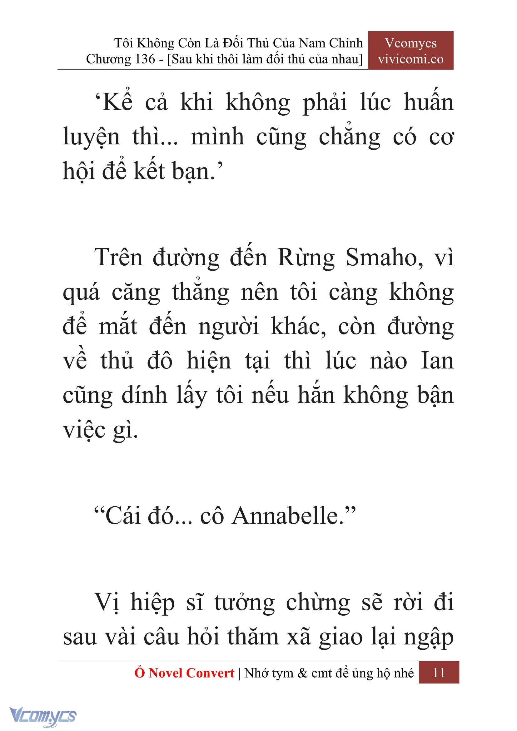 [Novel] Tôi Không Còn Là Đối Thủ Của Nam Chính Chapter  136 - 13