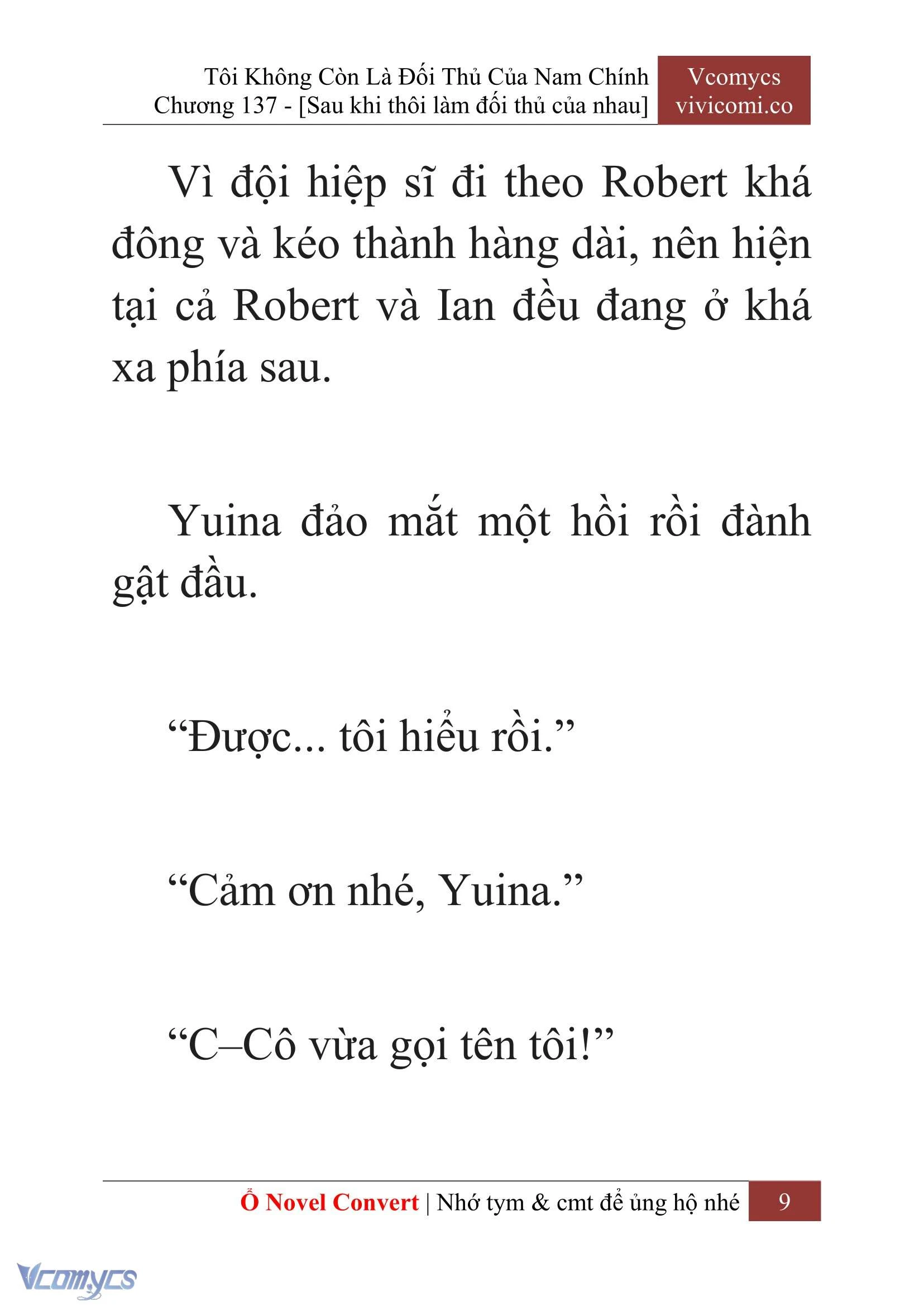 [Novel] Tôi Không Còn Là Đối Thủ Của Nam Chính Chapter  137 - 11