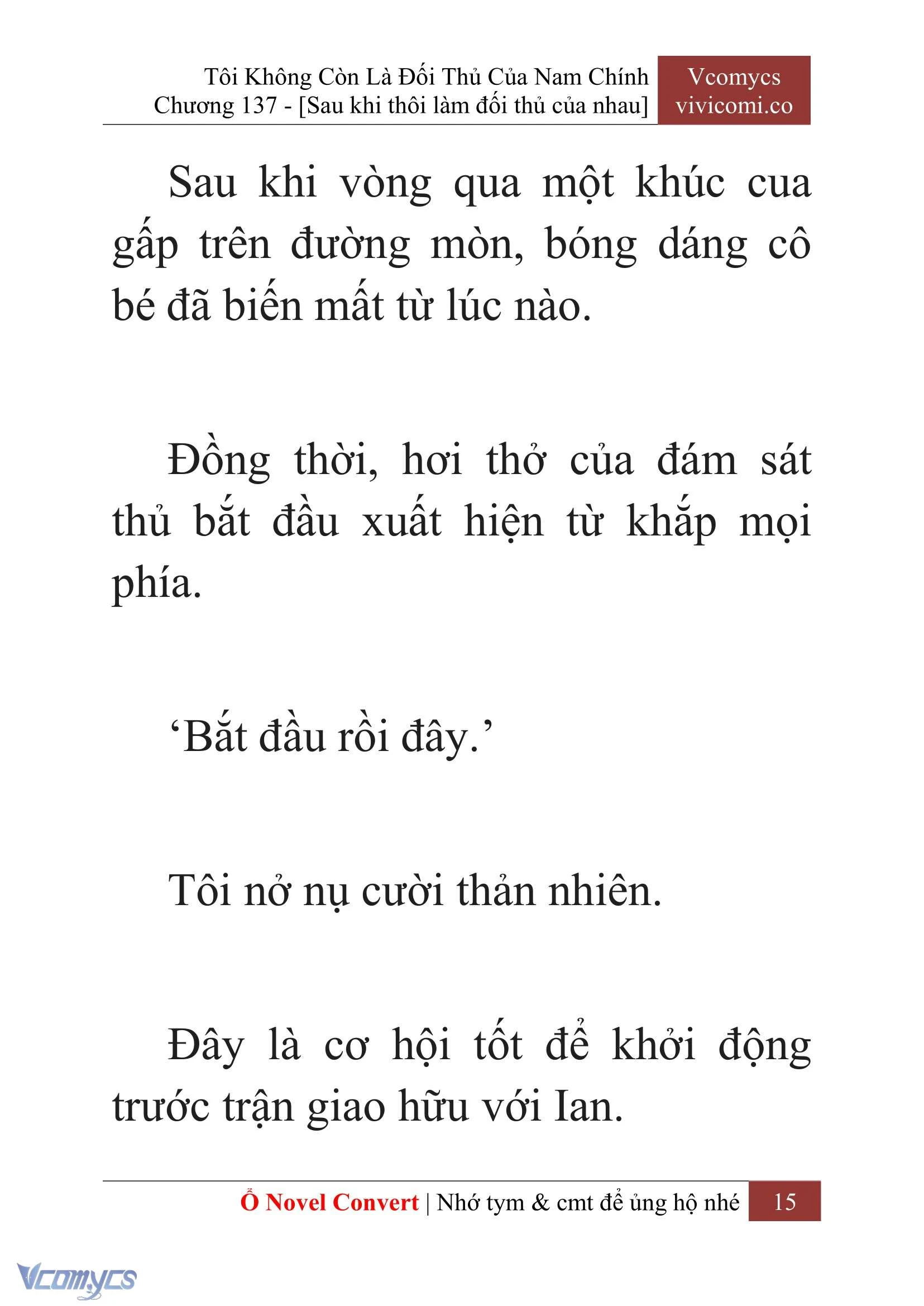 [Novel] Tôi Không Còn Là Đối Thủ Của Nam Chính Chapter  137 - 17