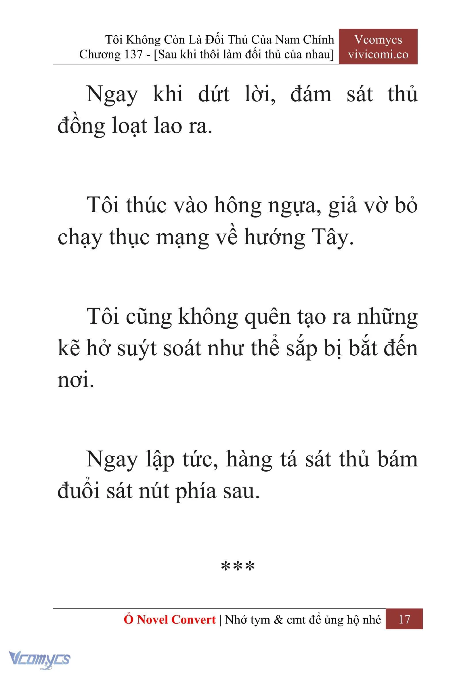 [Novel] Tôi Không Còn Là Đối Thủ Của Nam Chính Chapter  137 - 19