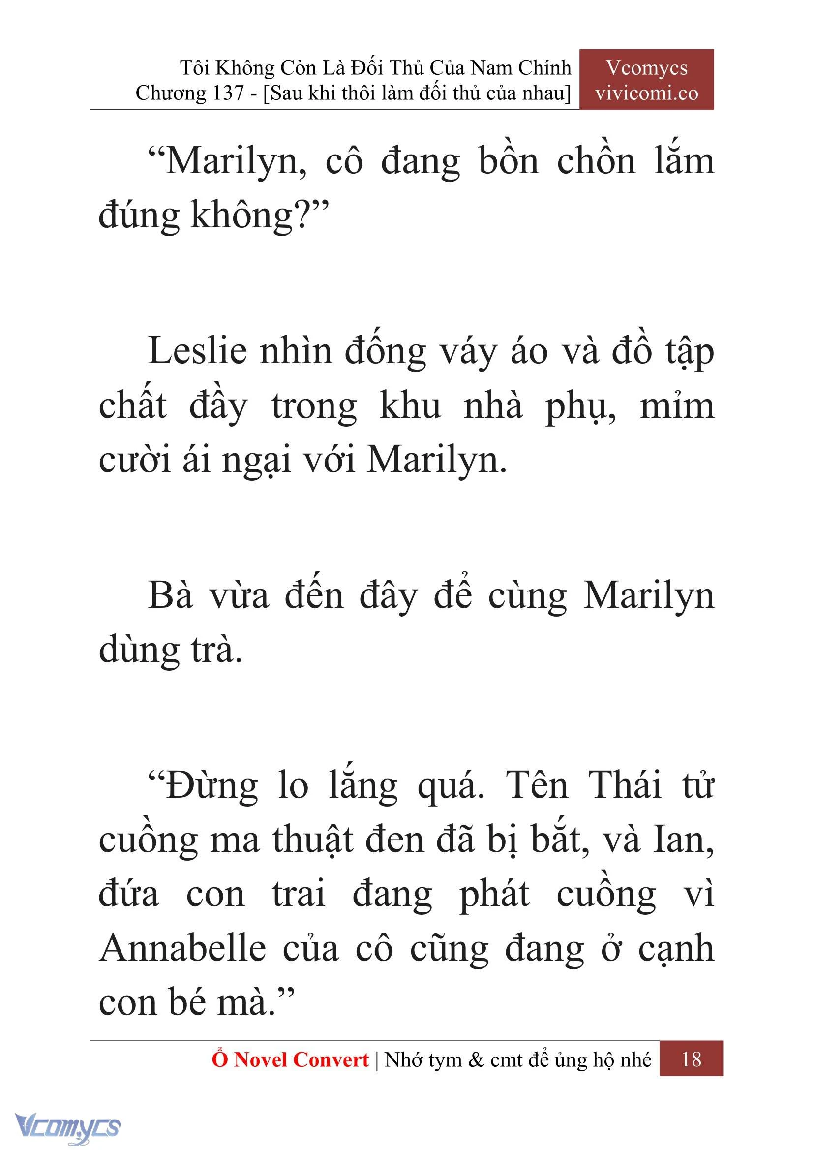 [Novel] Tôi Không Còn Là Đối Thủ Của Nam Chính Chapter  137 - 20