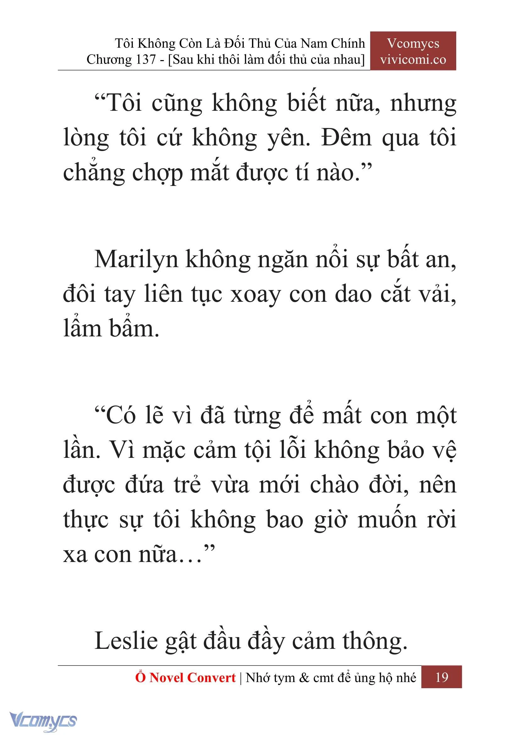 [Novel] Tôi Không Còn Là Đối Thủ Của Nam Chính Chapter  137 - 21