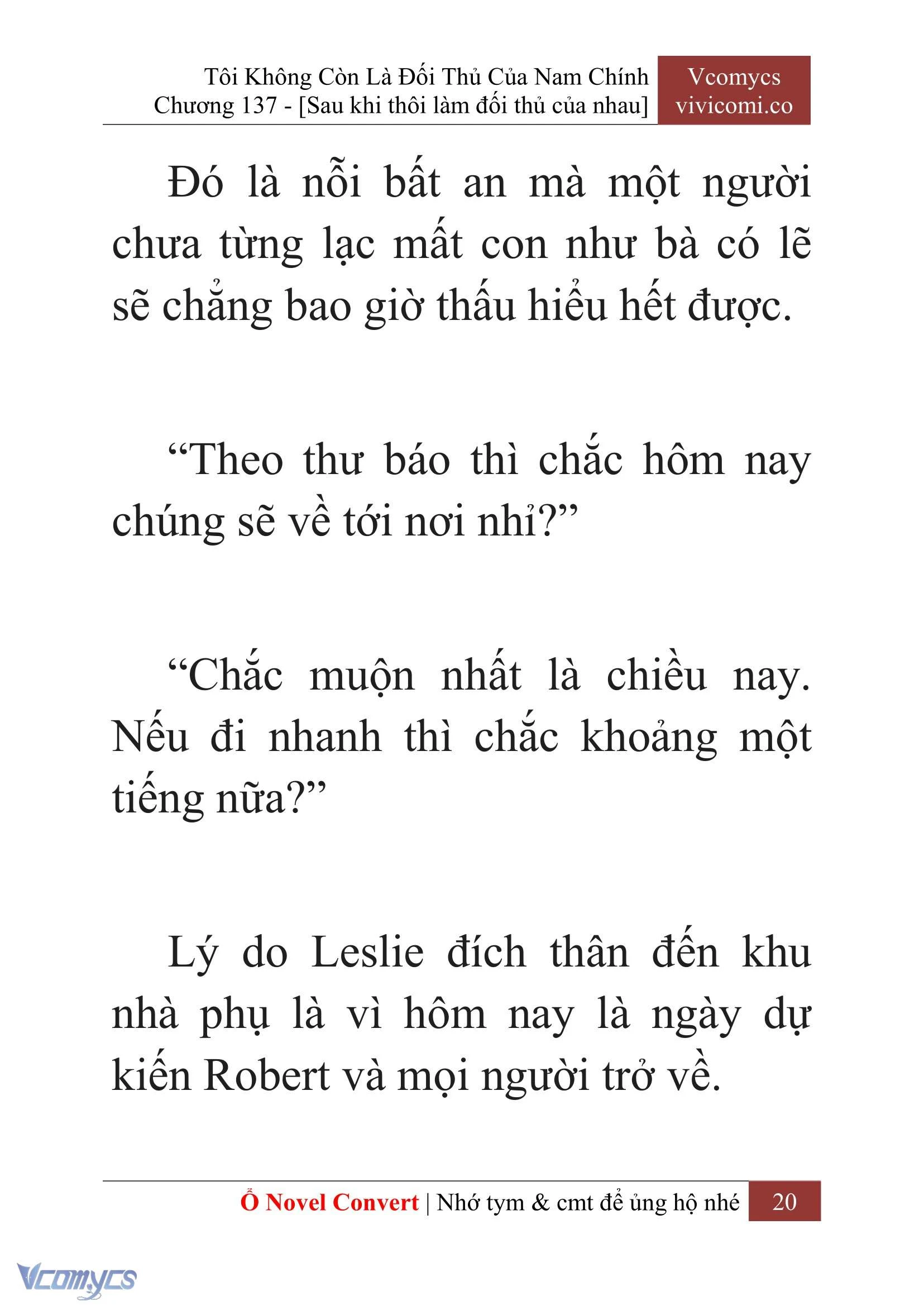 [Novel] Tôi Không Còn Là Đối Thủ Của Nam Chính Chapter  137 - 22