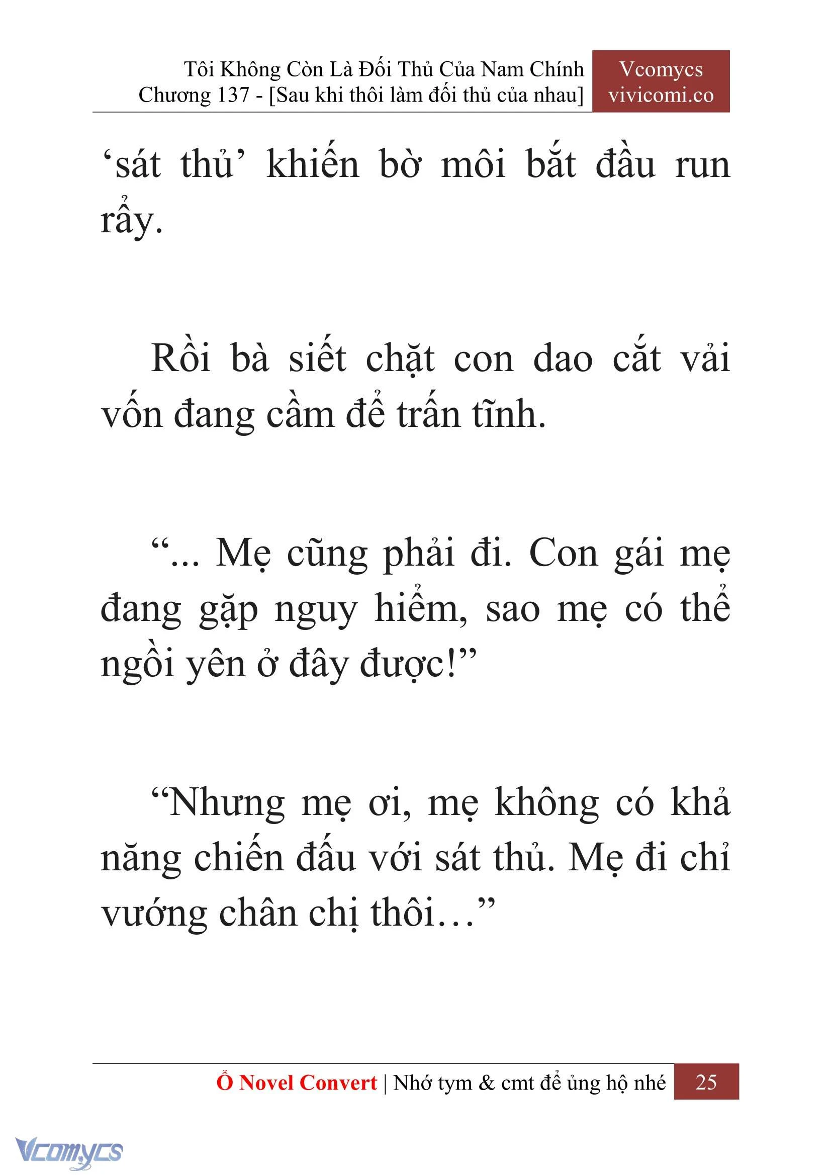 [Novel] Tôi Không Còn Là Đối Thủ Của Nam Chính Chapter  137 - 27