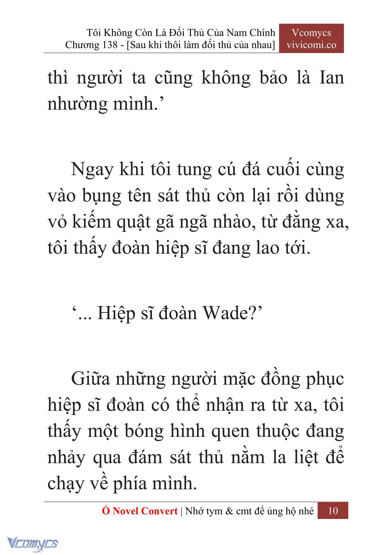 [Novel] Tôi Không Còn Là Đối Thủ Của Nam Chính Chapter  138 - 12