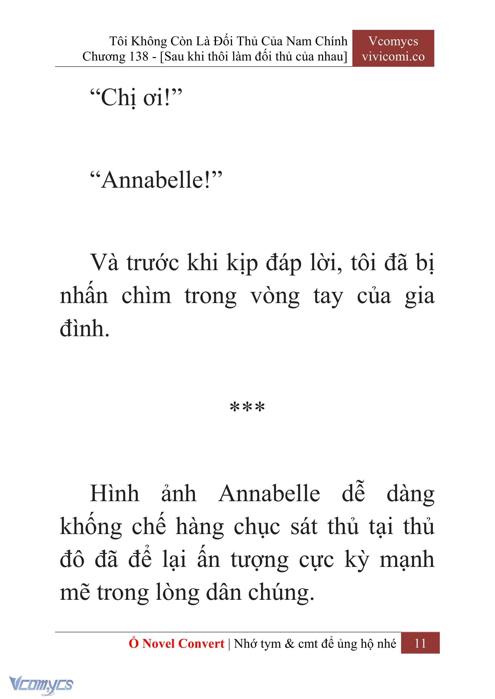 [Novel] Tôi Không Còn Là Đối Thủ Của Nam Chính Chapter  138 - 13