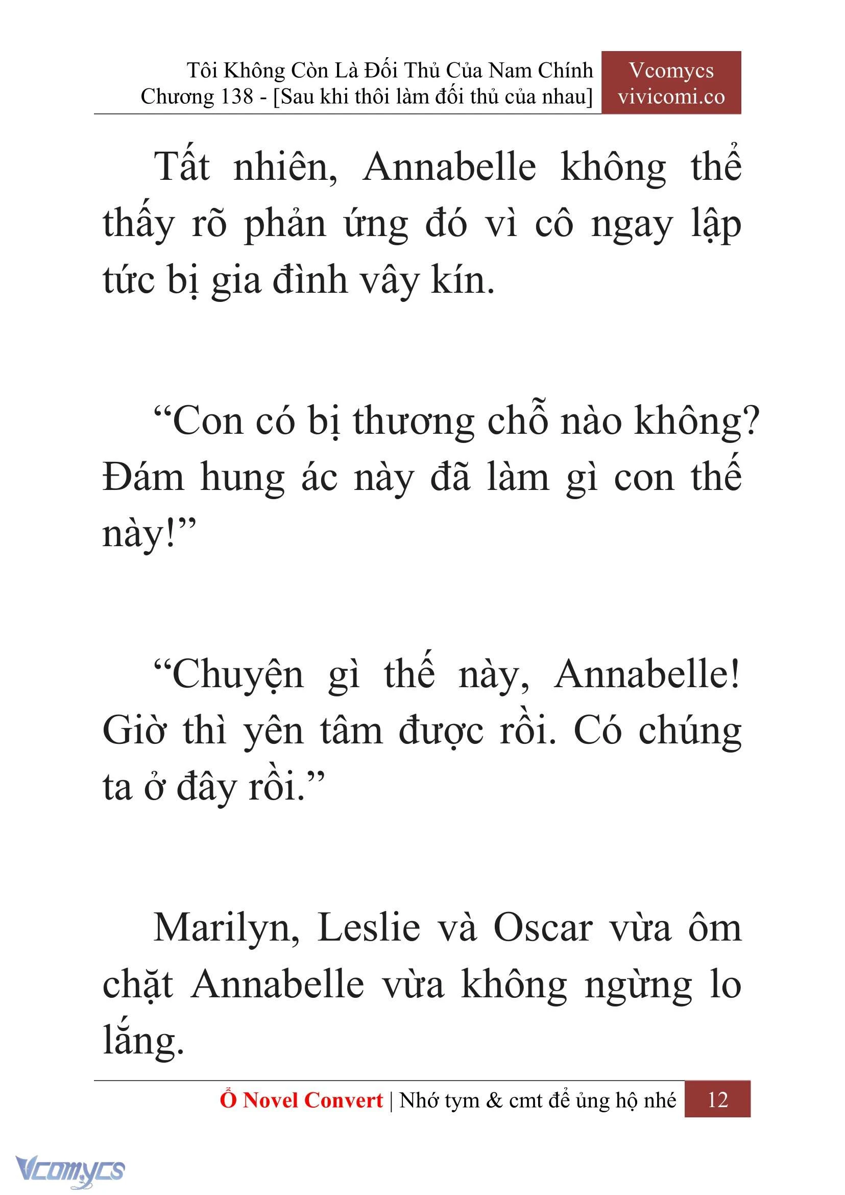 [Novel] Tôi Không Còn Là Đối Thủ Của Nam Chính Chapter  138 - 14